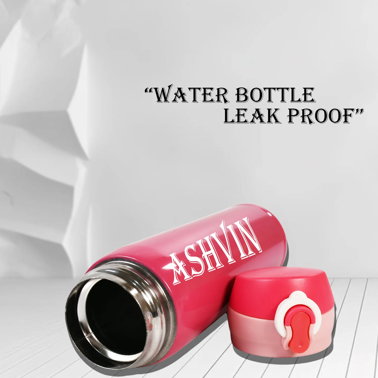 Customized Stainless Steel Water Bottle  (350 ML) - Image 4