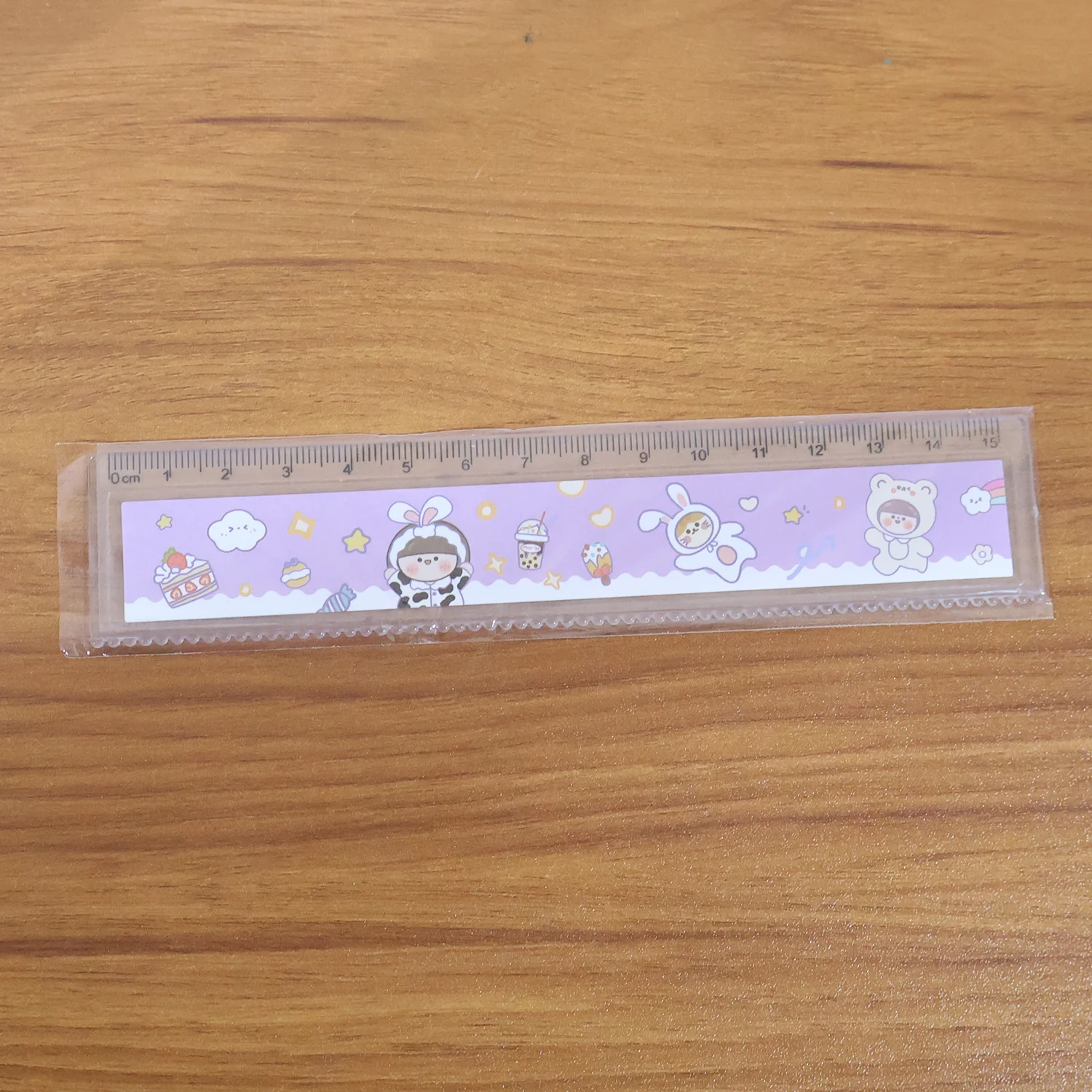 Premium Cute Cartoon Plastic Ruler for Kids (1 Pc) - Image 7