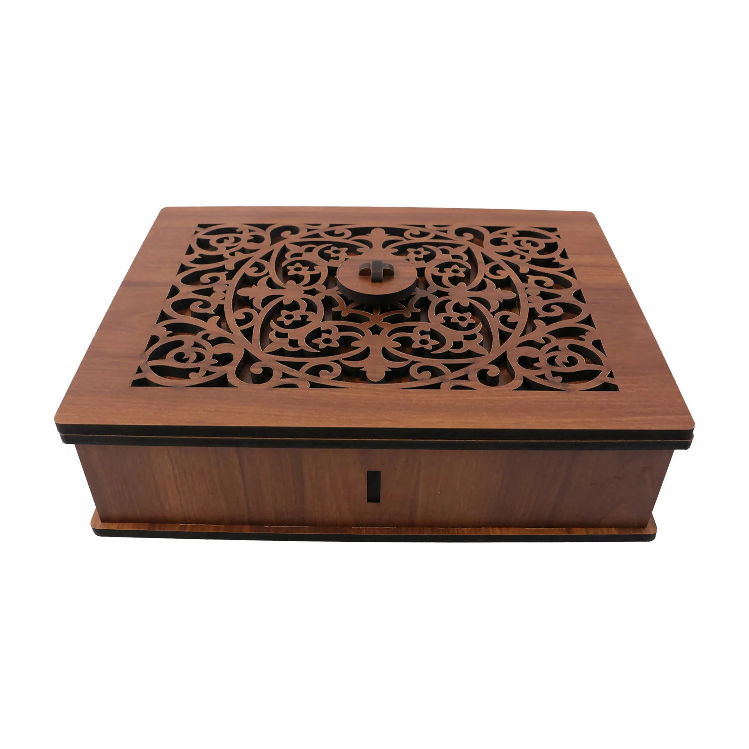 Premium Decorative Dry Fruit & Mukhwas Storage Box with 4 Compartments - Image 5