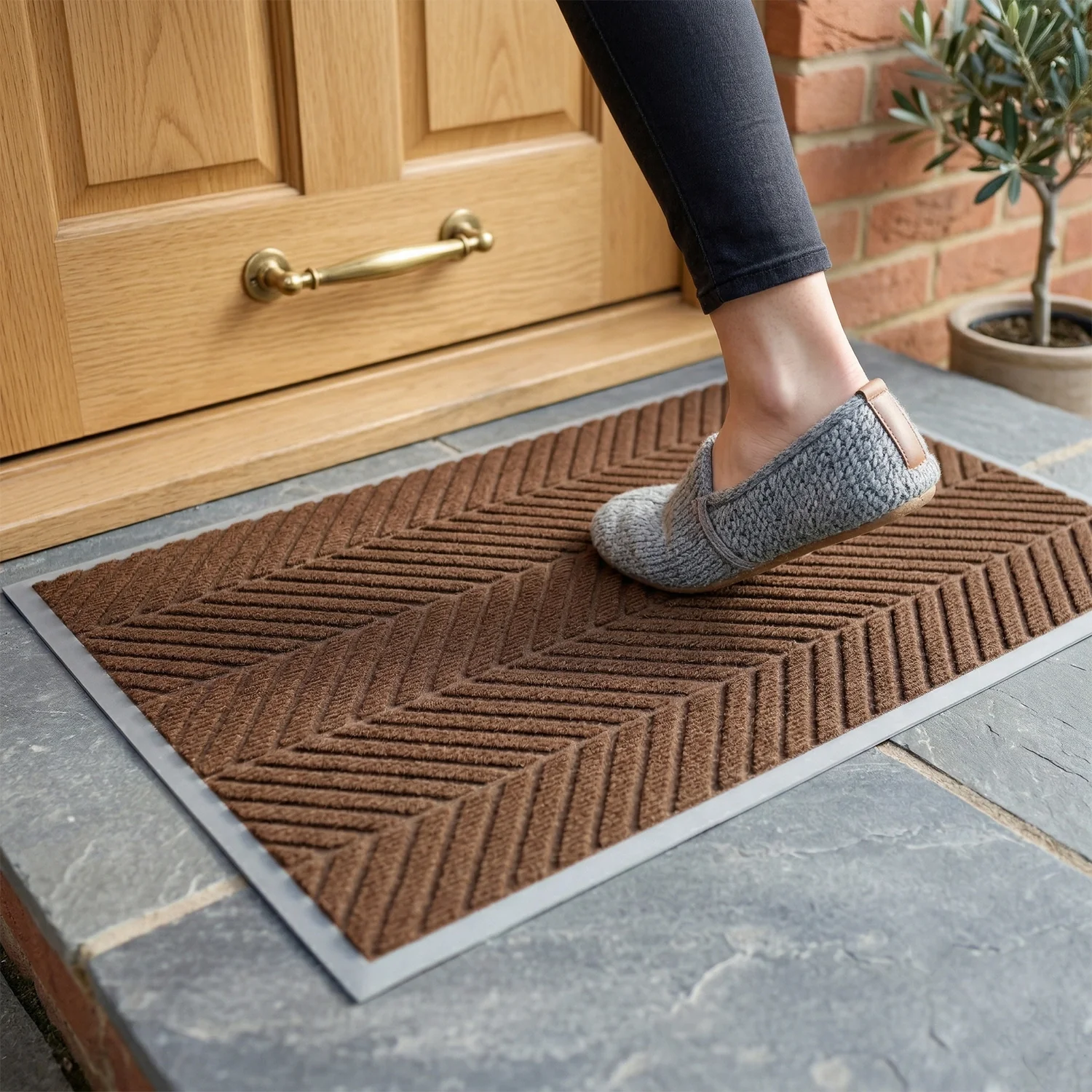 Premium Designer Anti Slip Door Mat (1 Pc, Mix Design) - Image 3