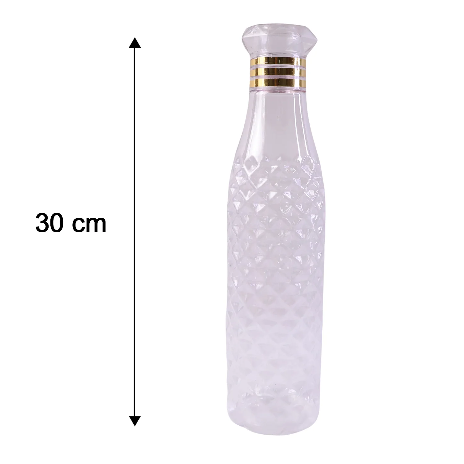 Premium Designer Transparent Water Bottle Set (6 Pc Set, 1000 ML Approx) - Image 6