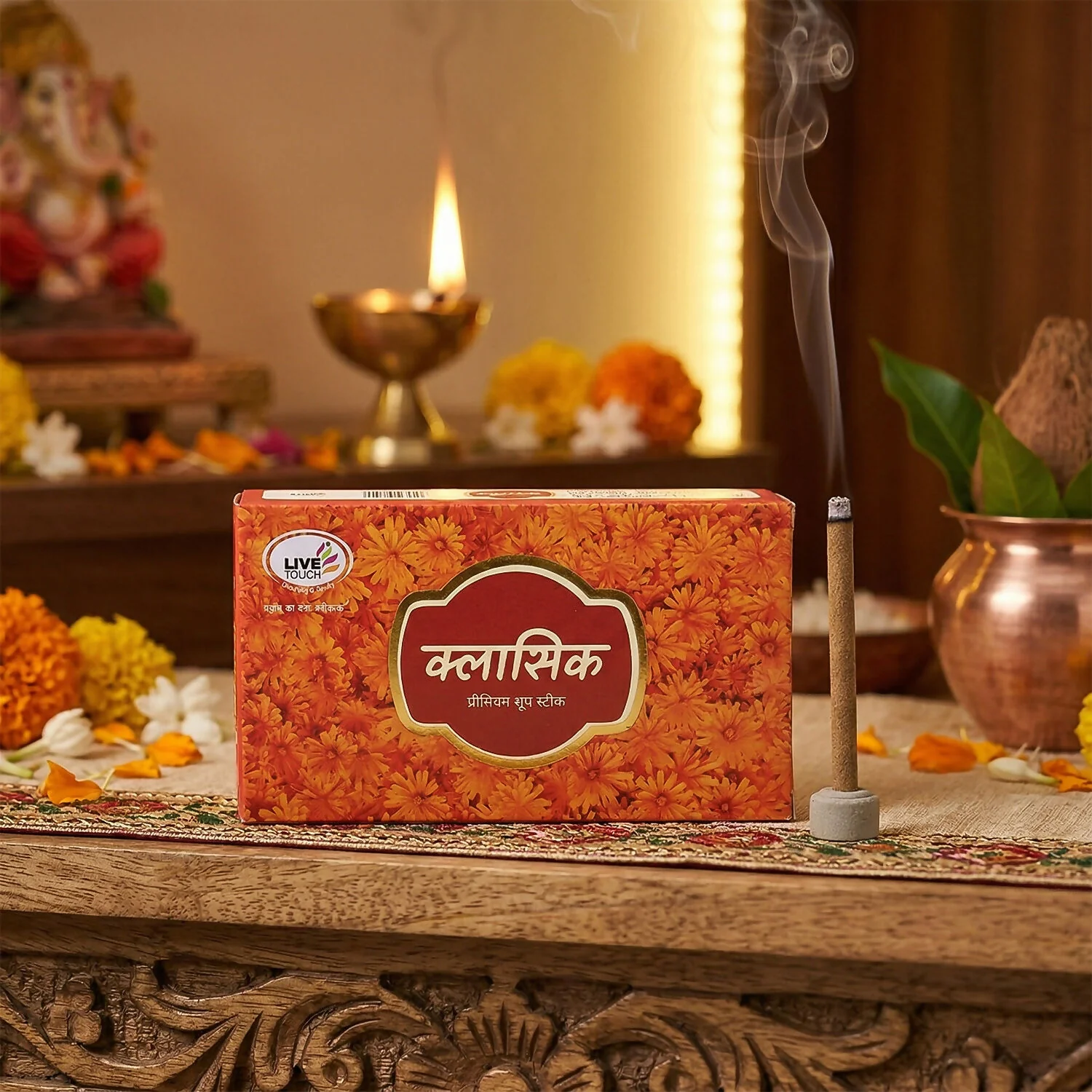 Premium Dhoop Sticks for Puja & Meditation | Long Lasting Fragrance for Home - Image 2