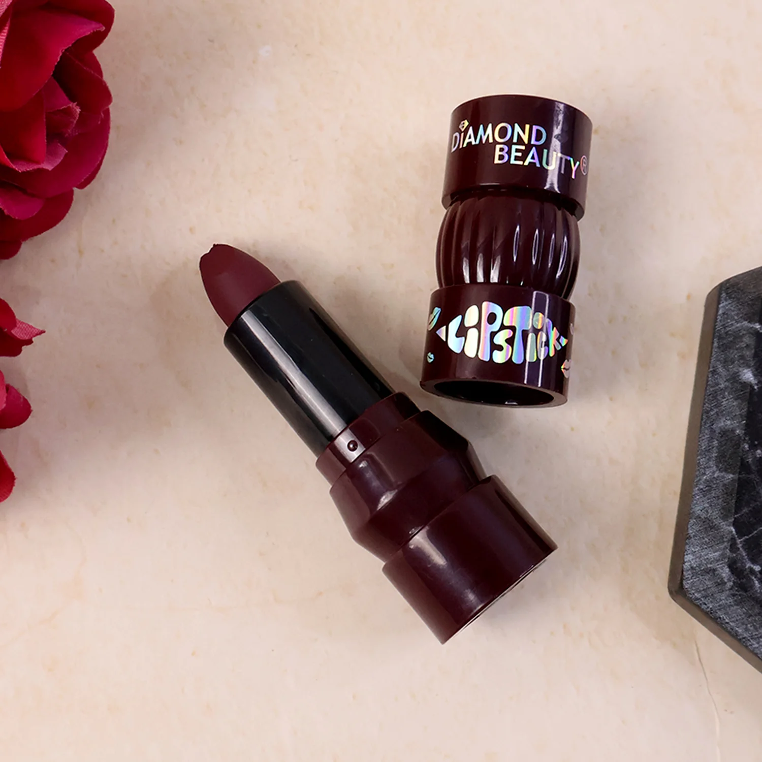 Premium Diamond Beauty Matte Lipstick (Mix Color / 1 Pc) - Image 8
