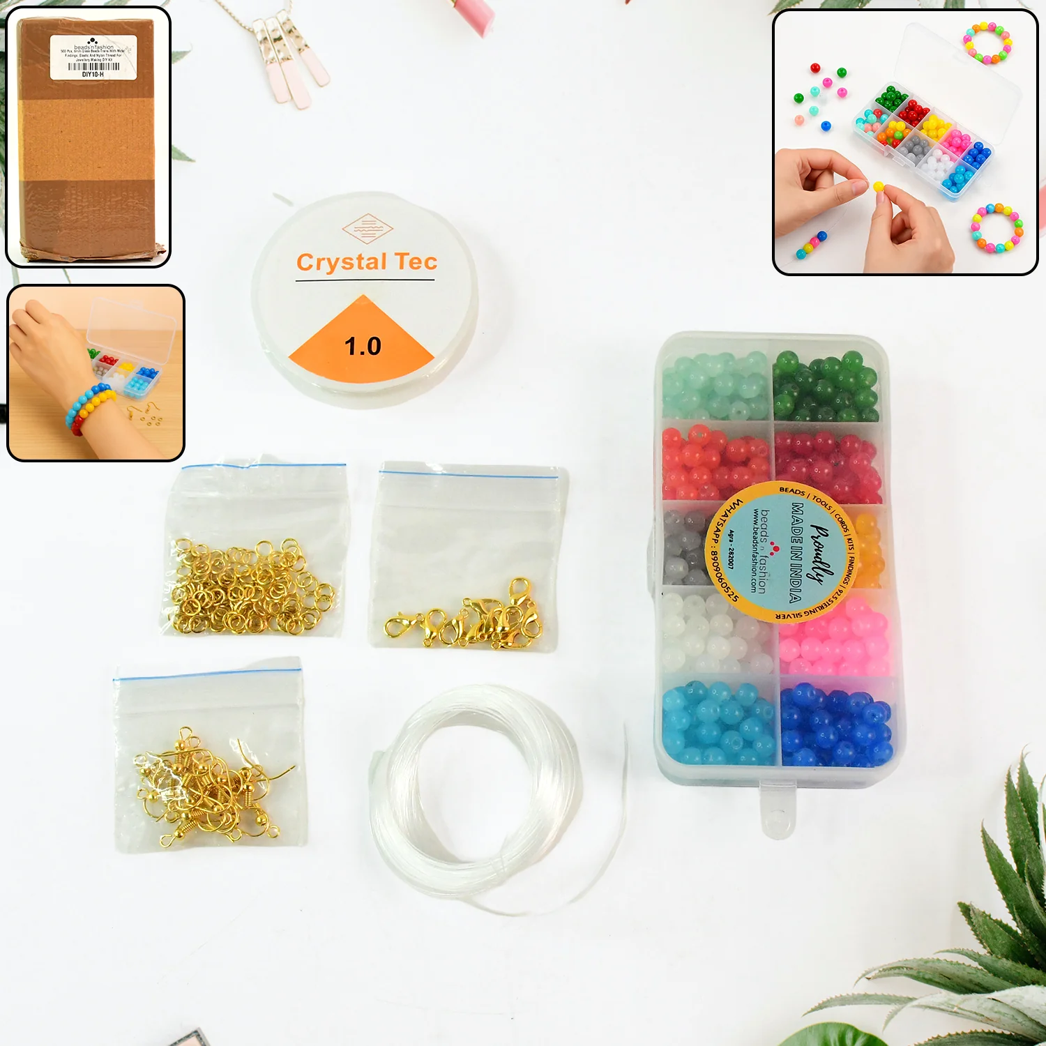 Premium DIY Jewellery Making Kit (1 Set) - Image 3
