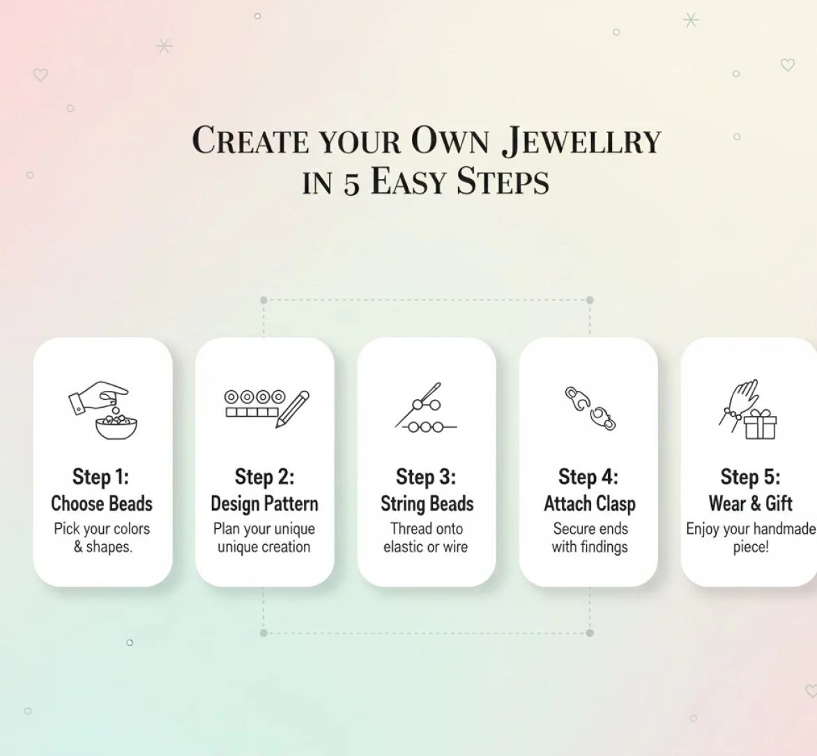 Premium DIY Jewellery Making Kit (1 Set) - Image 8