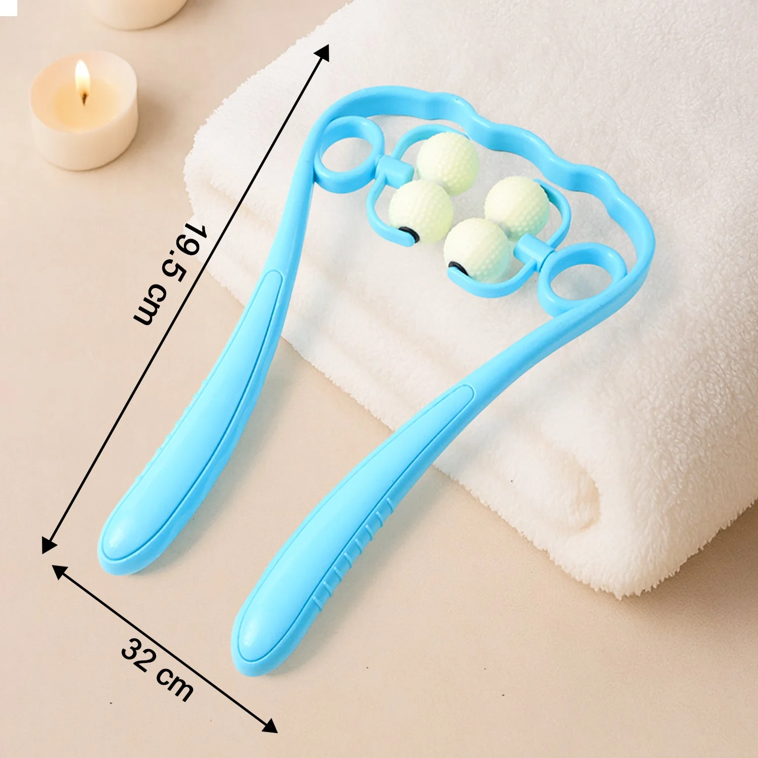 Premium Dual Roller Neck and Shoulder Massager (1 Pc) - Image 4