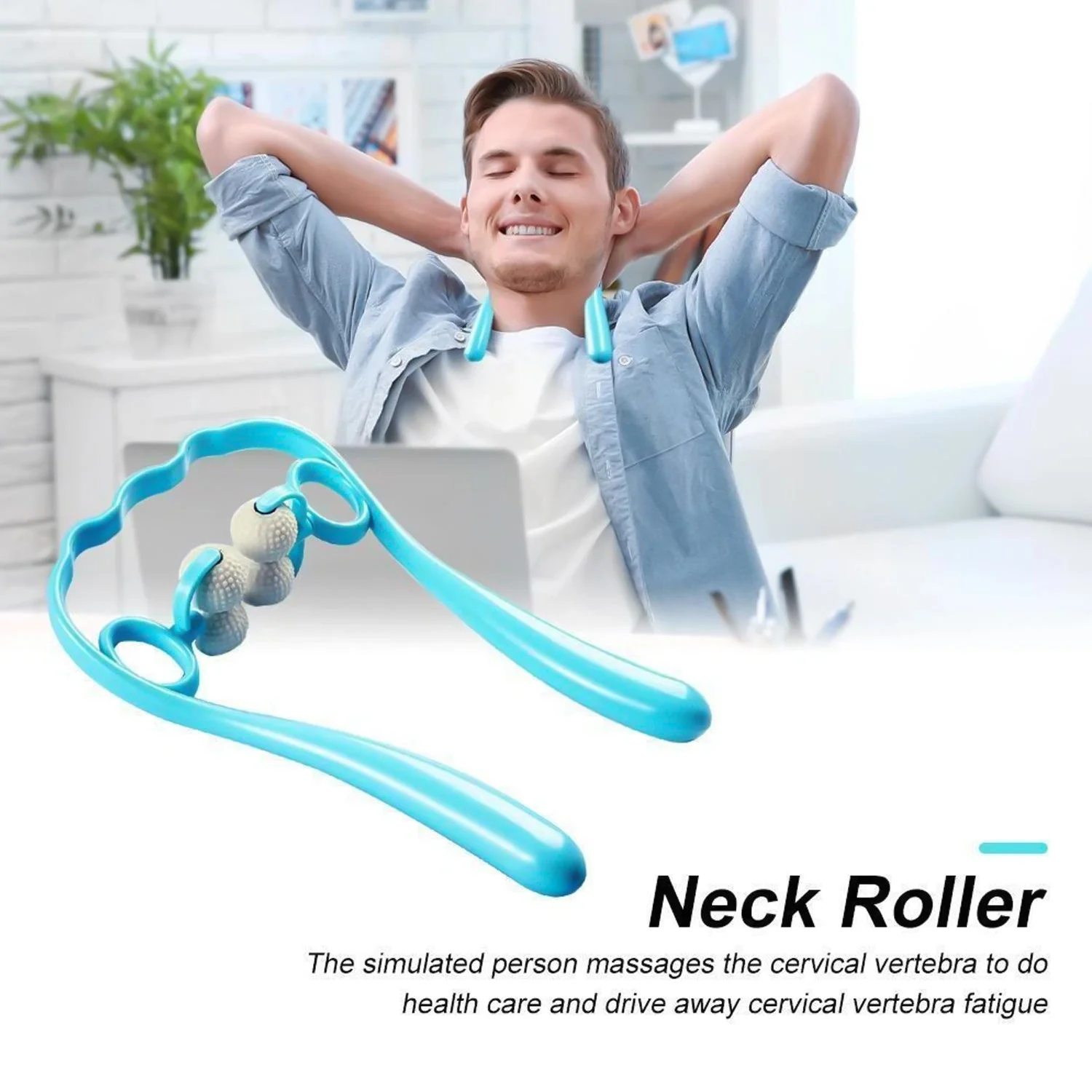 Premium Dual Roller Neck and Shoulder Massager (1 Pc) - Image 6