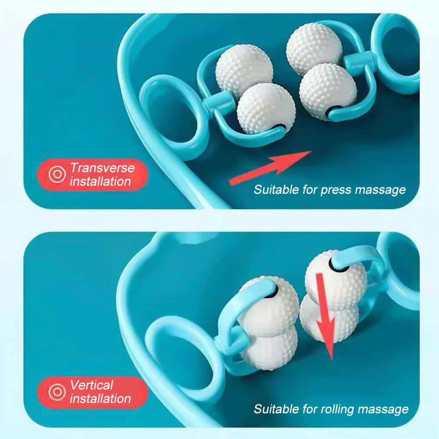 Premium Dual Roller Neck and Shoulder Massager (1 Pc) - Image 7