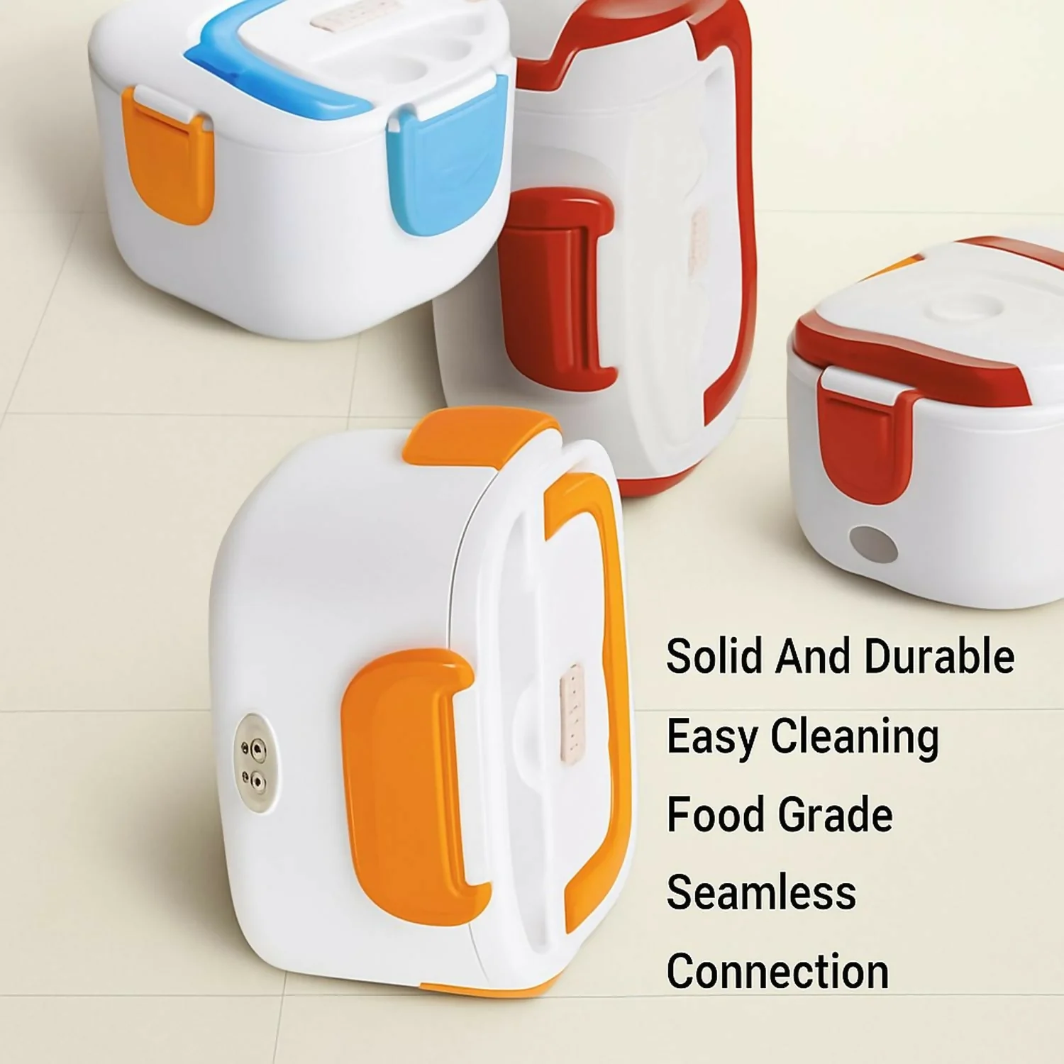 Premium Electric Lunch Box with Detachable Compartments for Office & Travel - Image 3