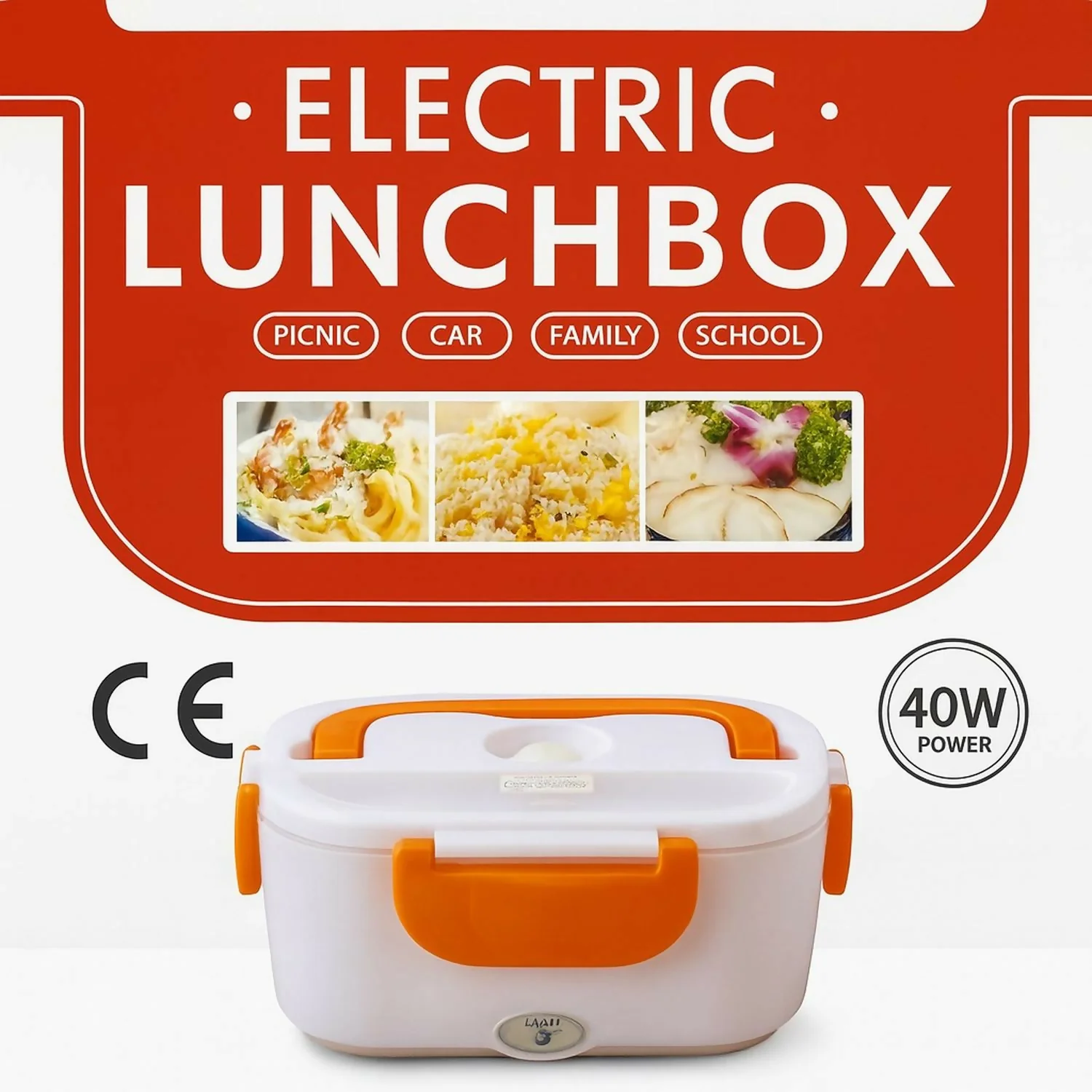 Premium Electric Lunch Box with Detachable Compartments for Office & Travel - Image 4