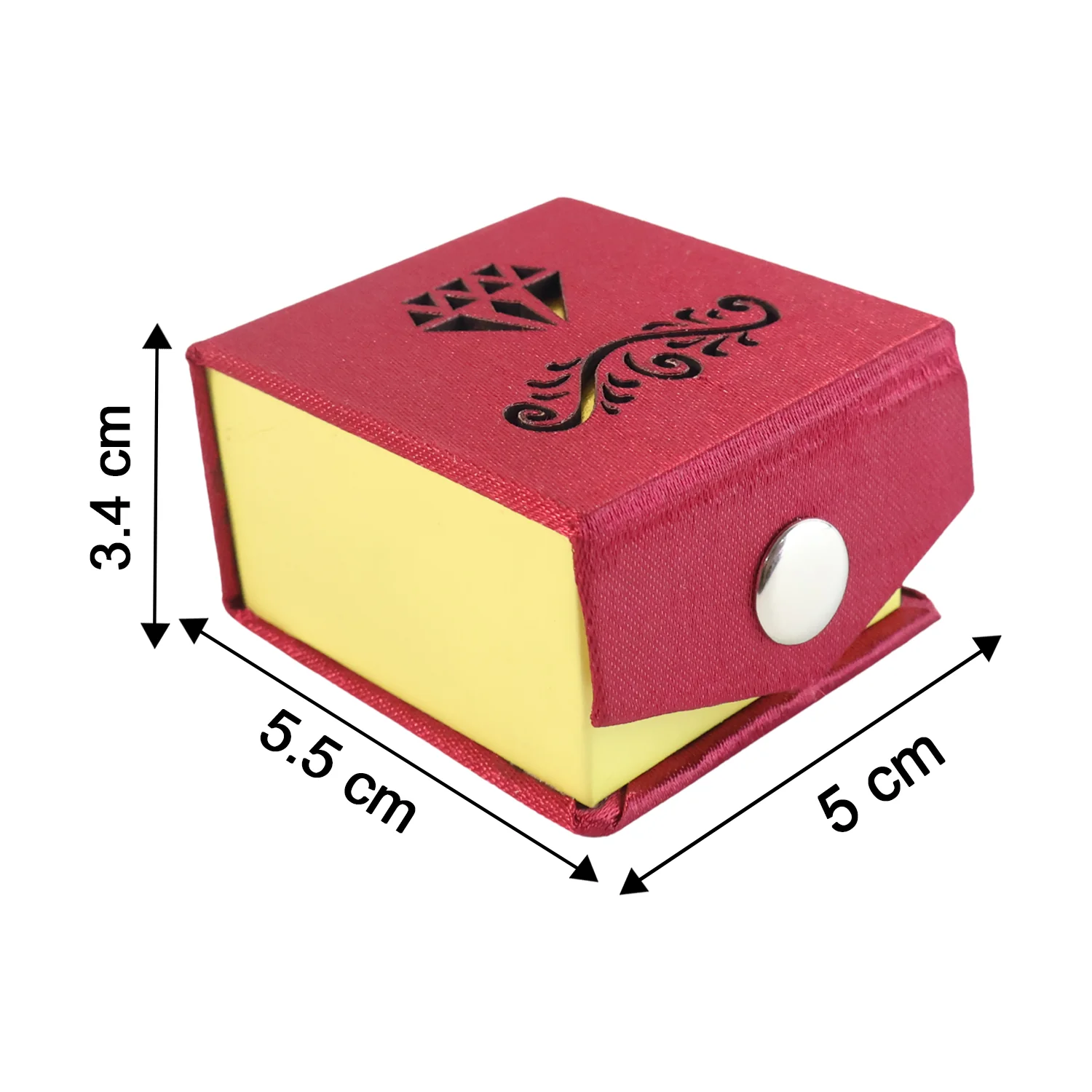 Premium Elegant Ring Gift Box with Soft Velvet Cushion - Image 6