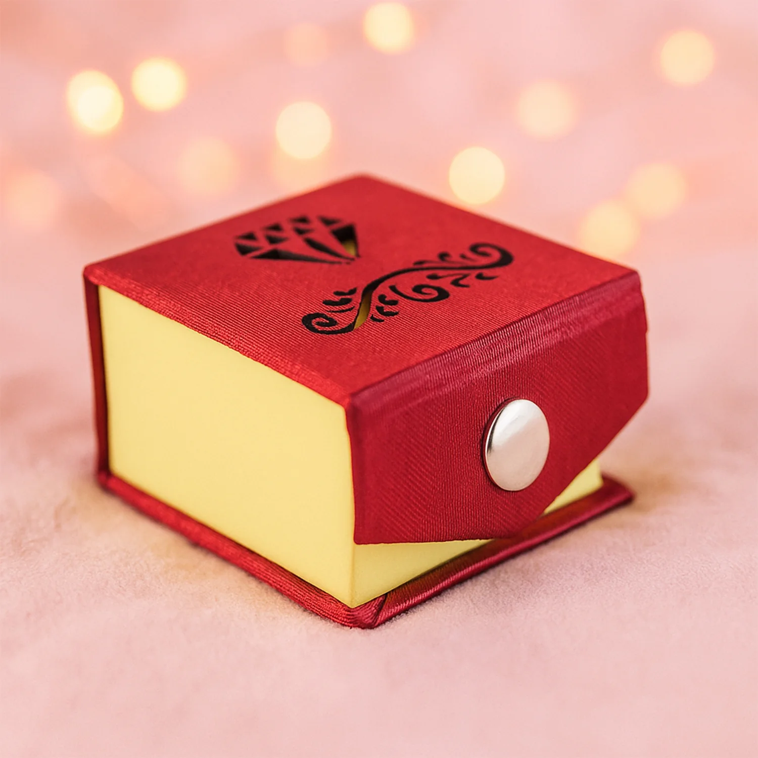 Premium Elegant Ring Gift Box with Soft Velvet Cushion - Image 7