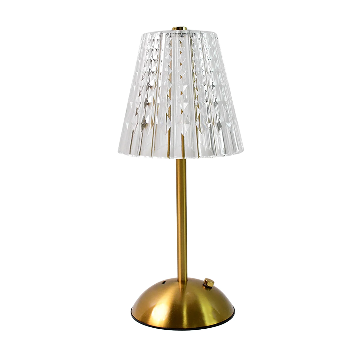 Premium Elegant Shade Crystal Table Lamp (1 Pc) - Image 5