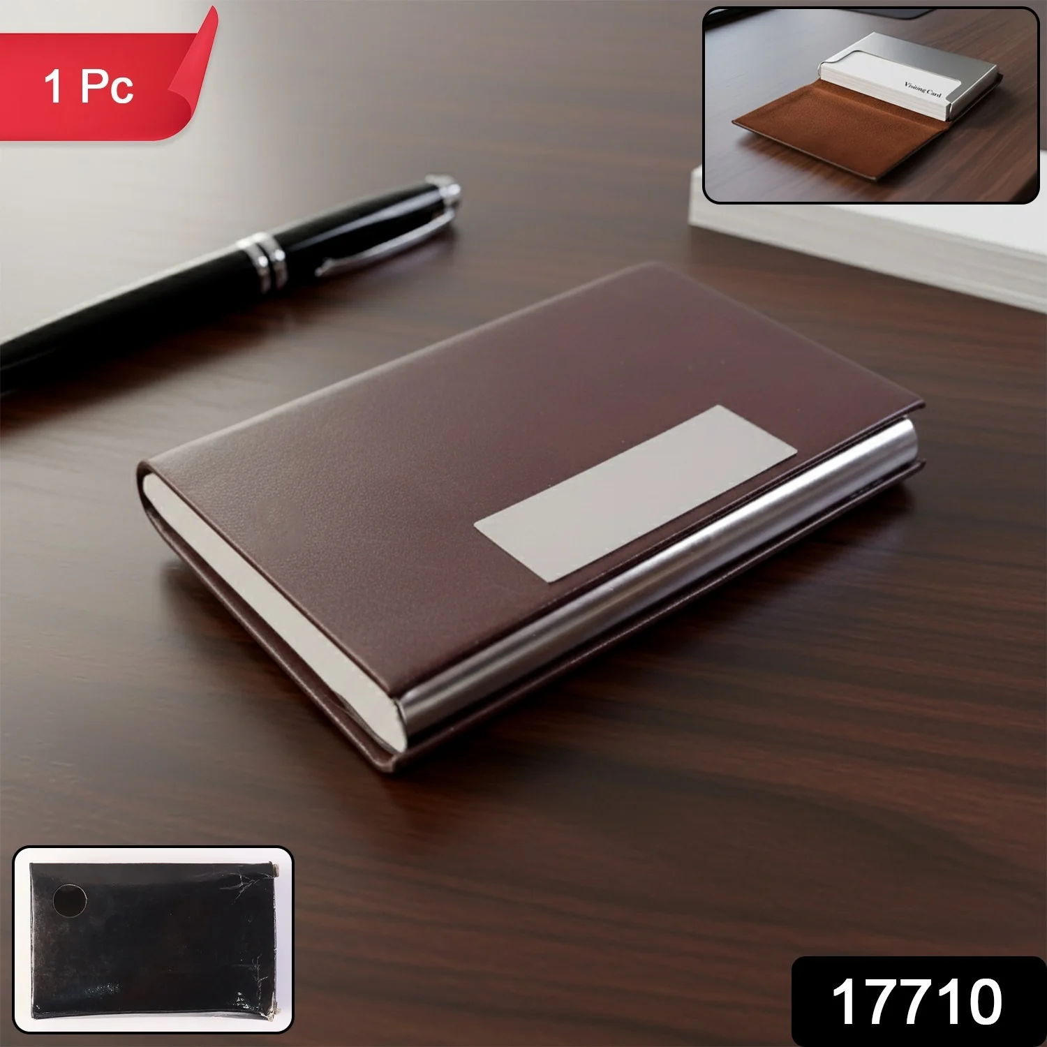 Premium Executive Business Card Holder (1 Pc) - Image 2