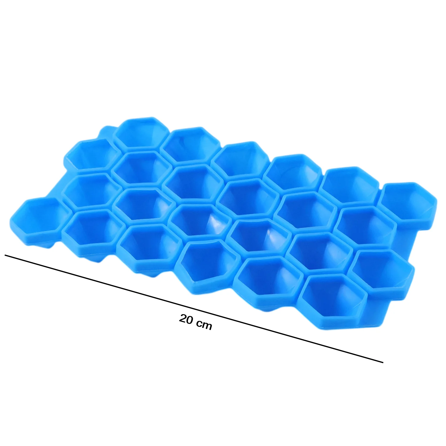 Premium Flexible Silicone Diamond Ice Cube Tray (1 Pc) - Image 6