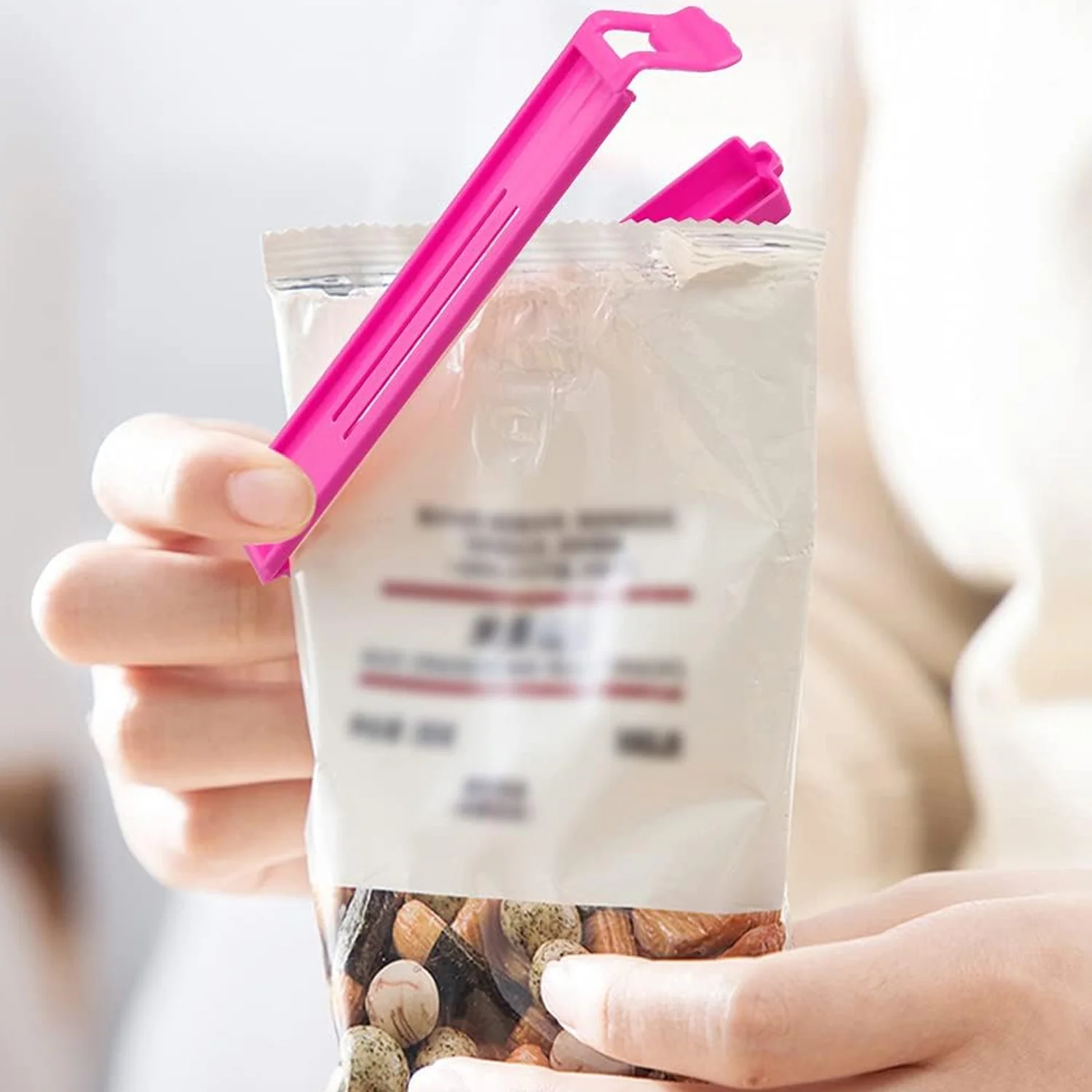 Food Bag Clip Sealer – Airtight Plastic Clips Snacks, Kitchen & Camping (18 Pc Set) - Image 3