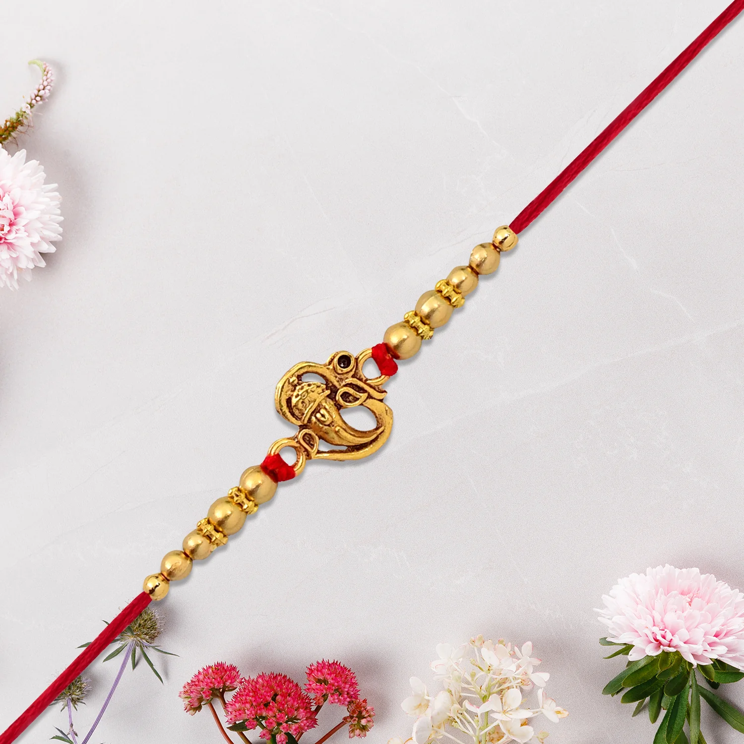 Premium Ganesha Rakhi - Image 3