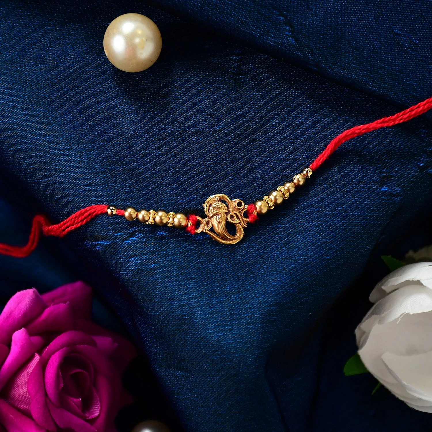 Premium Ganesha Rakhi - Image 6