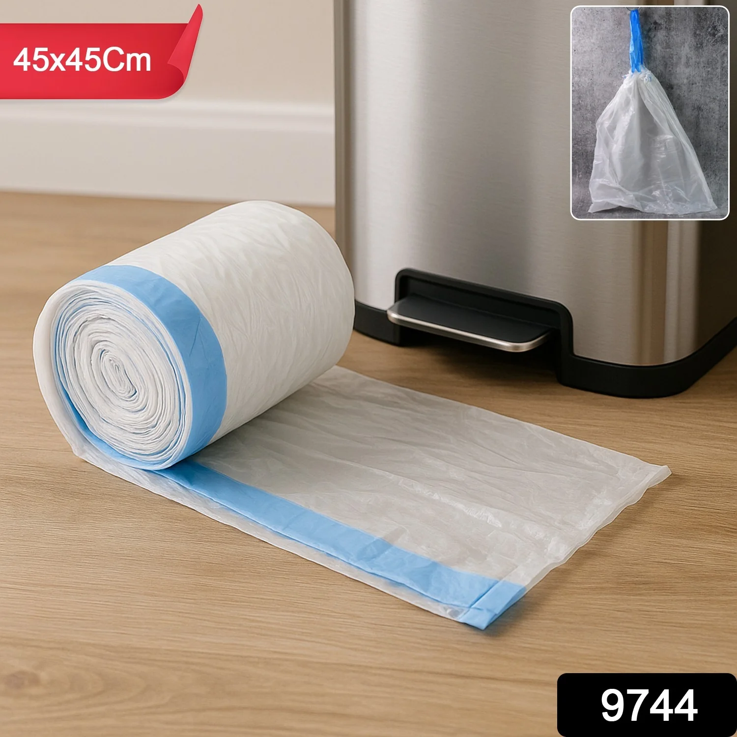 Premium Garbage Bags 45x45 cm - (1 Pc) - Image 2