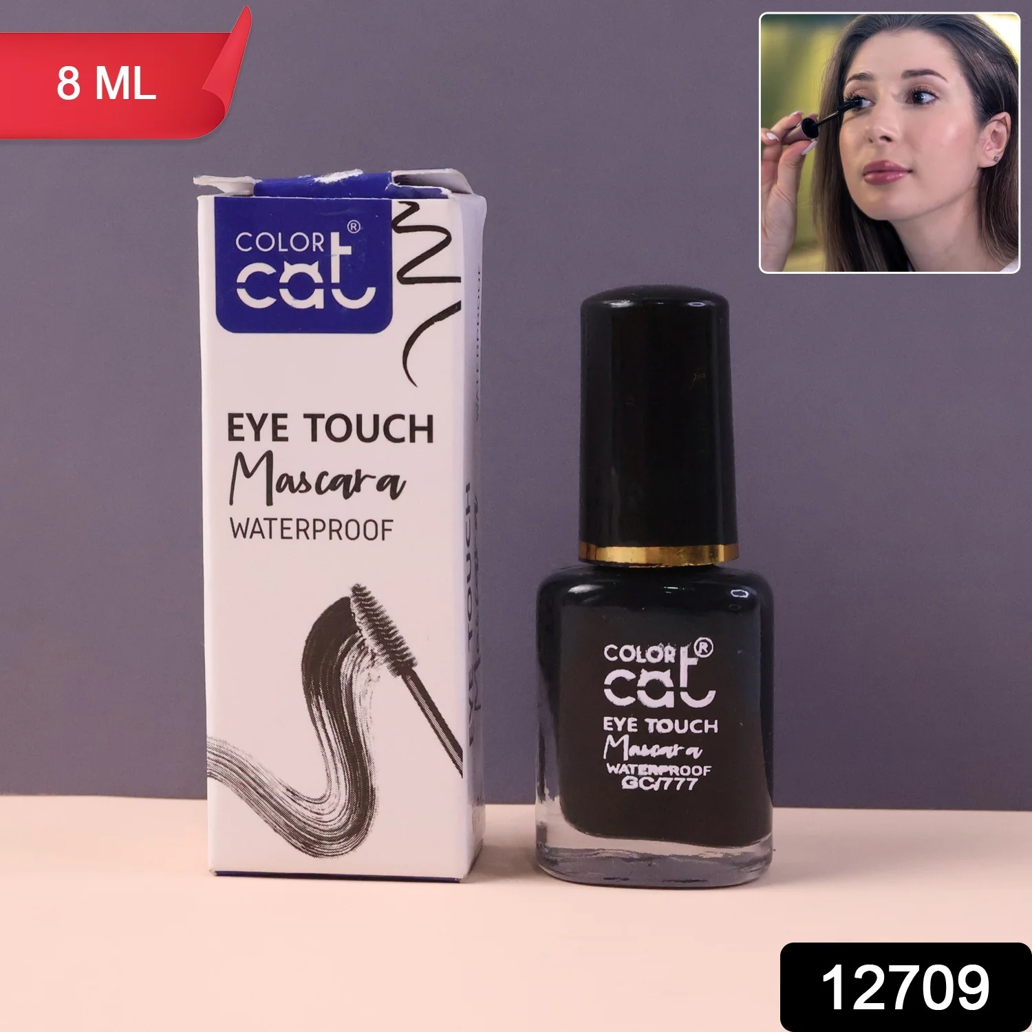 Color Cat Eye Touch Waterproof Mascara (8 ML / 1 Pc) - Image 2