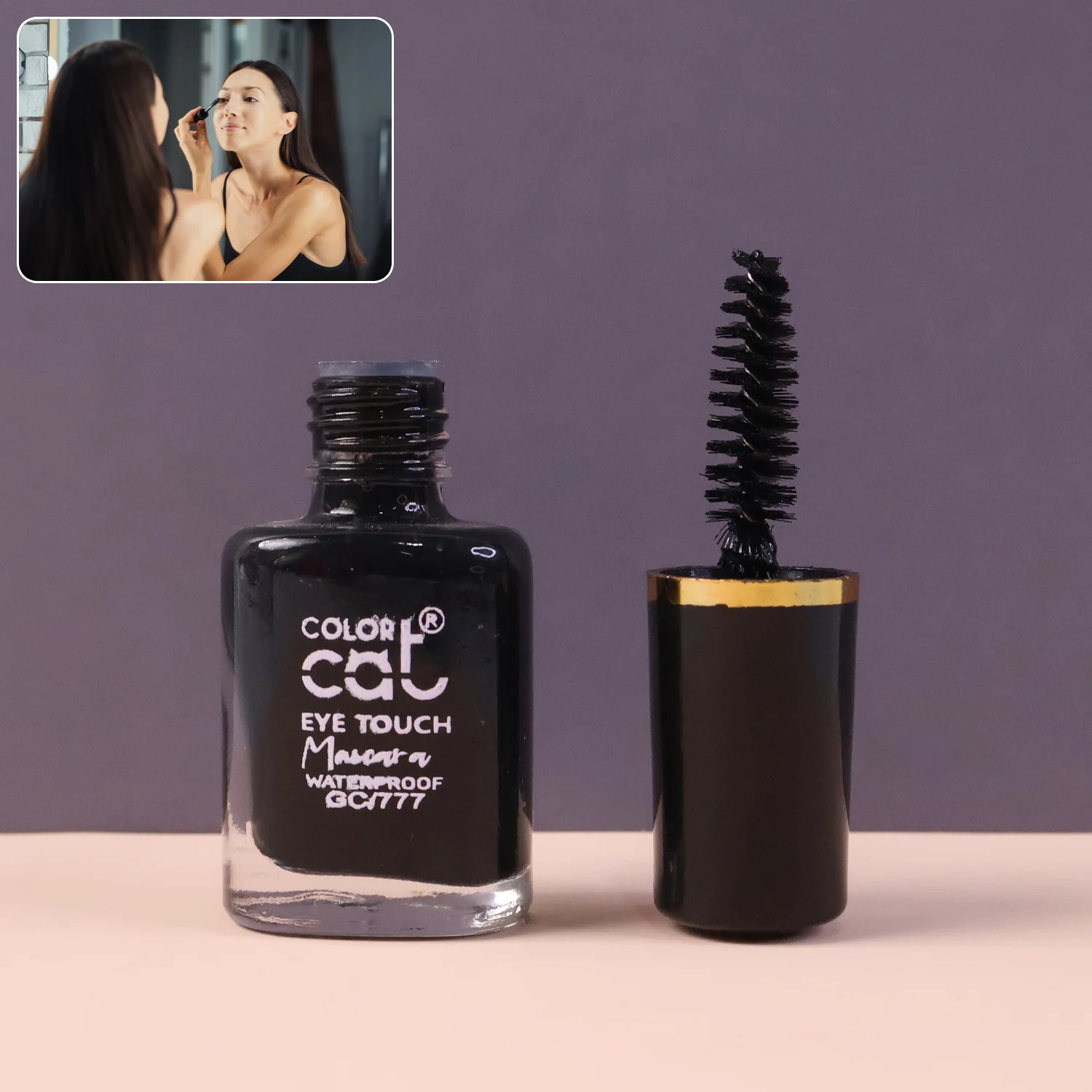 Color Cat Eye Touch Waterproof Mascara (8 ML / 1 Pc) - Image 7