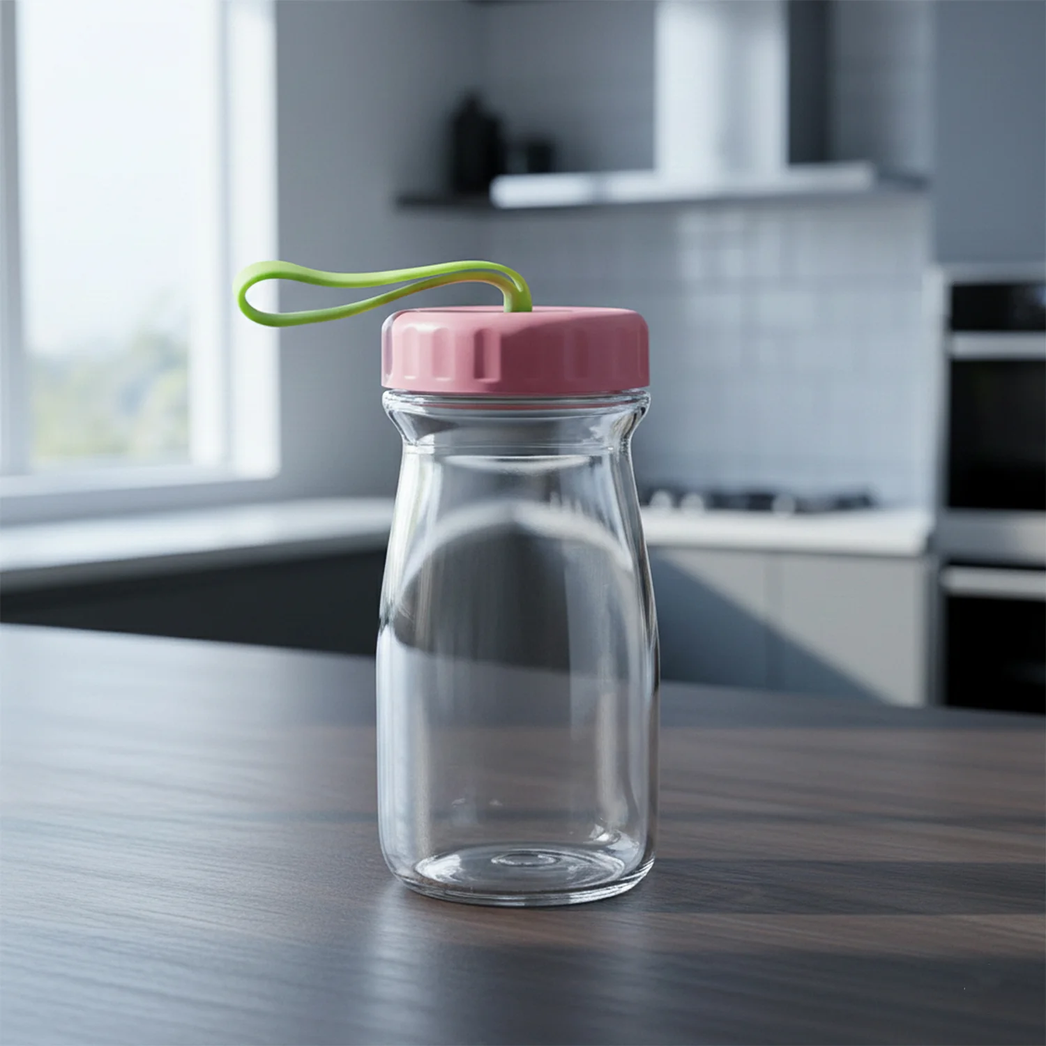 Premium Glass Bottle with Leak-Proof Lid 300 ML - Image 8