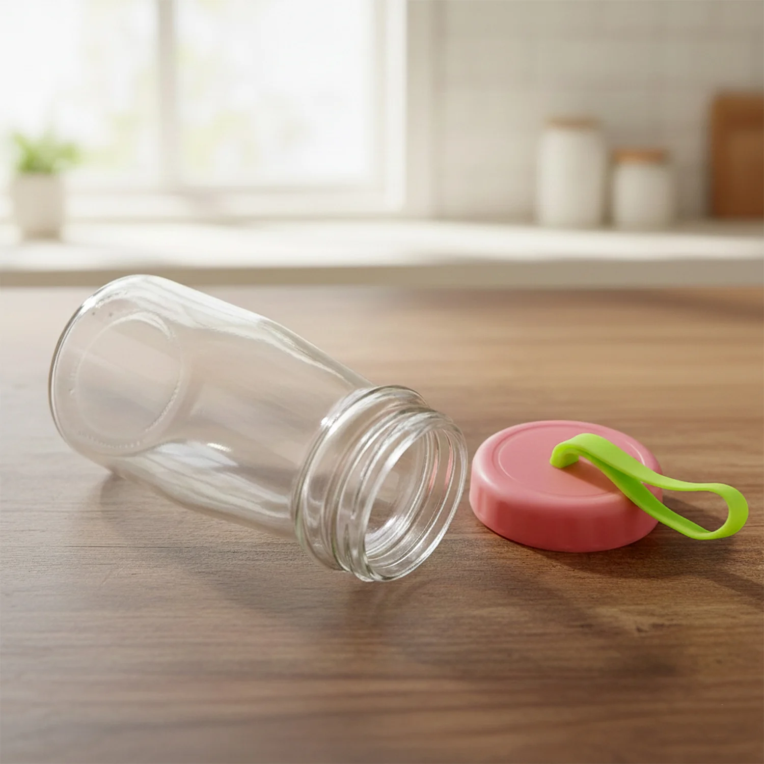 Premium Glass Bottle with Leak-Proof Lid 300 ML - Image 9