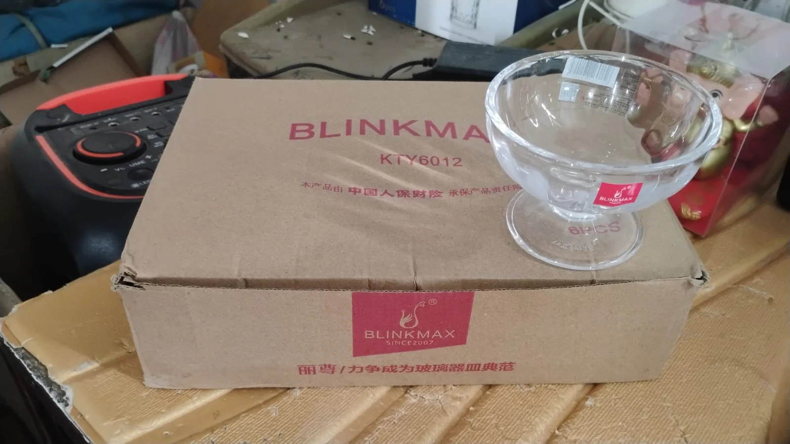 Premium Glass Ice Cream Dessert Bowl 6 Pc Set - Image 8