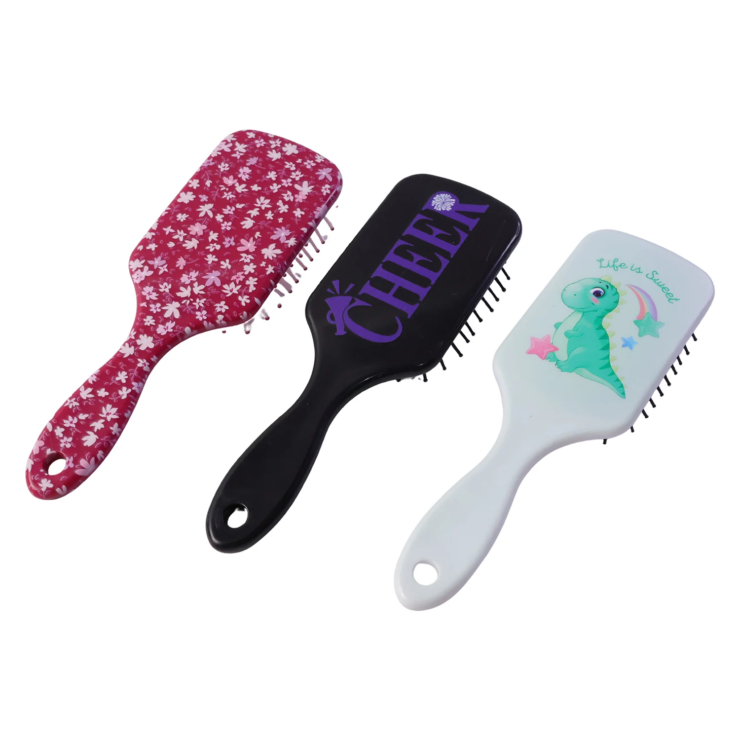 Premium Kids Hair Brush with Fun and Colorful Designs (1 Pc, Mix Design) - Image 5