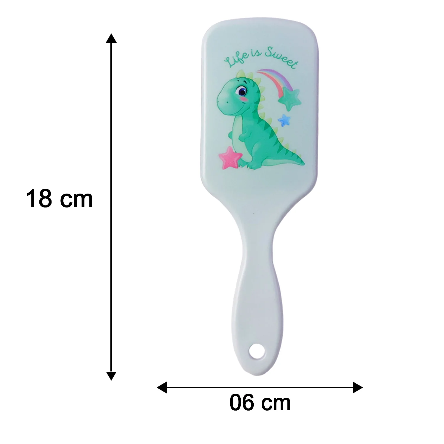 Premium Kids Hair Brush with Fun and Colorful Designs (1 Pc, Mix Design) - Image 6