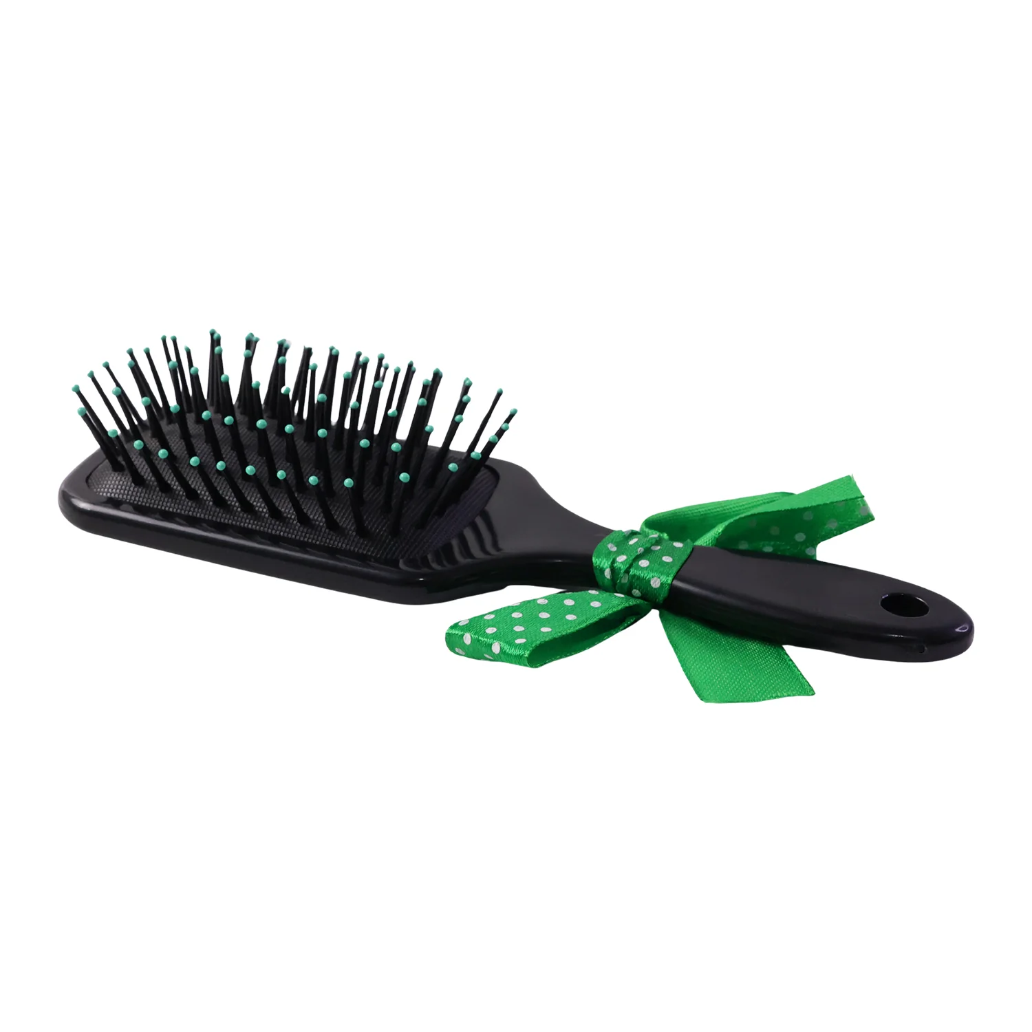 Kids Printed Hair Brush with Cute Ribbon Bow Handle Detangling Hair Comb (1 Pc) - Image 5