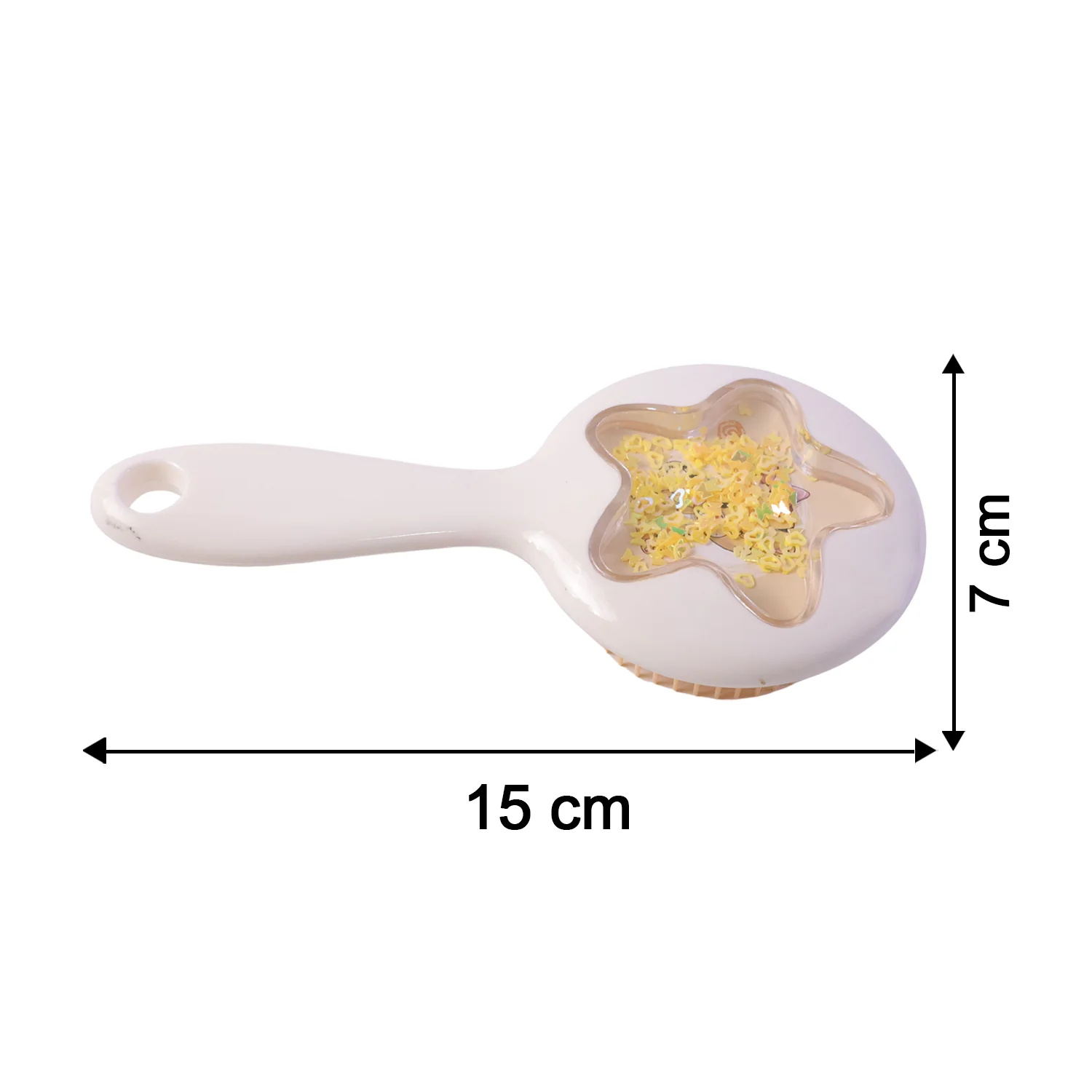 Cute Star Design Kids Hair Brush Soft Bristle Detangling Hair Comb (1 Pc) - Image 6