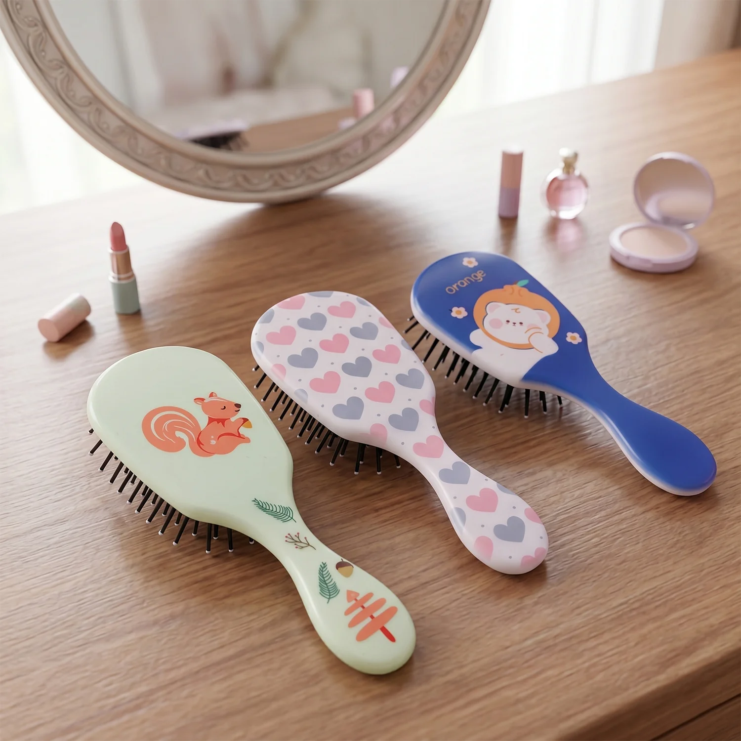 Fun and Colorful Mix Design Kids Hair Comb (1 Pc, Mix Design) - Image 7