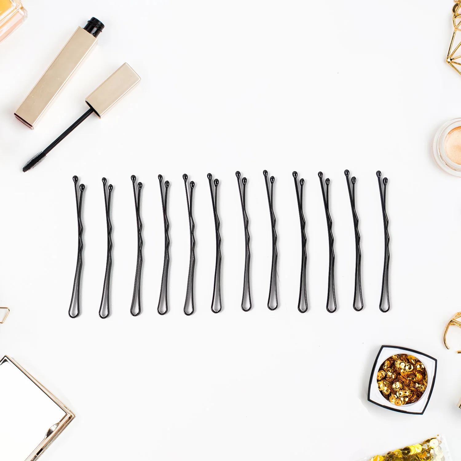 Premium Hair Bobby Pins Set 12pc - Image 6