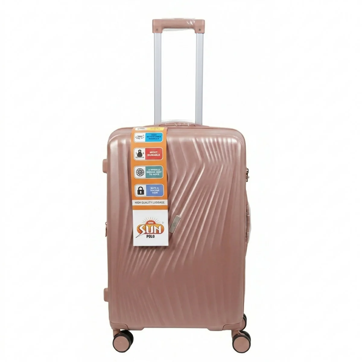 Premium Hard Shell Trolley Luggage Travel Suitcase Set with Spinner Wheels - Image 10