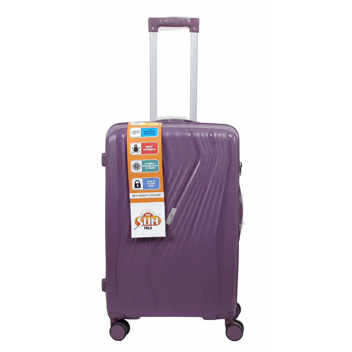 Premium Hard Shell Trolley Luggage Travel Suitcase Set with Spinner Wheels - Image 2