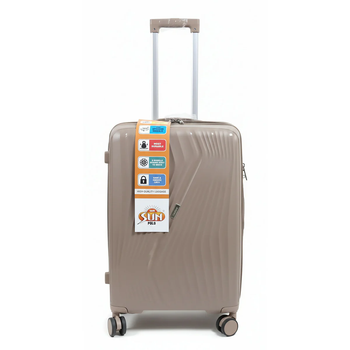 Premium Hard Shell Trolley Luggage Travel Suitcase Set with Spinner Wheels - Image 4