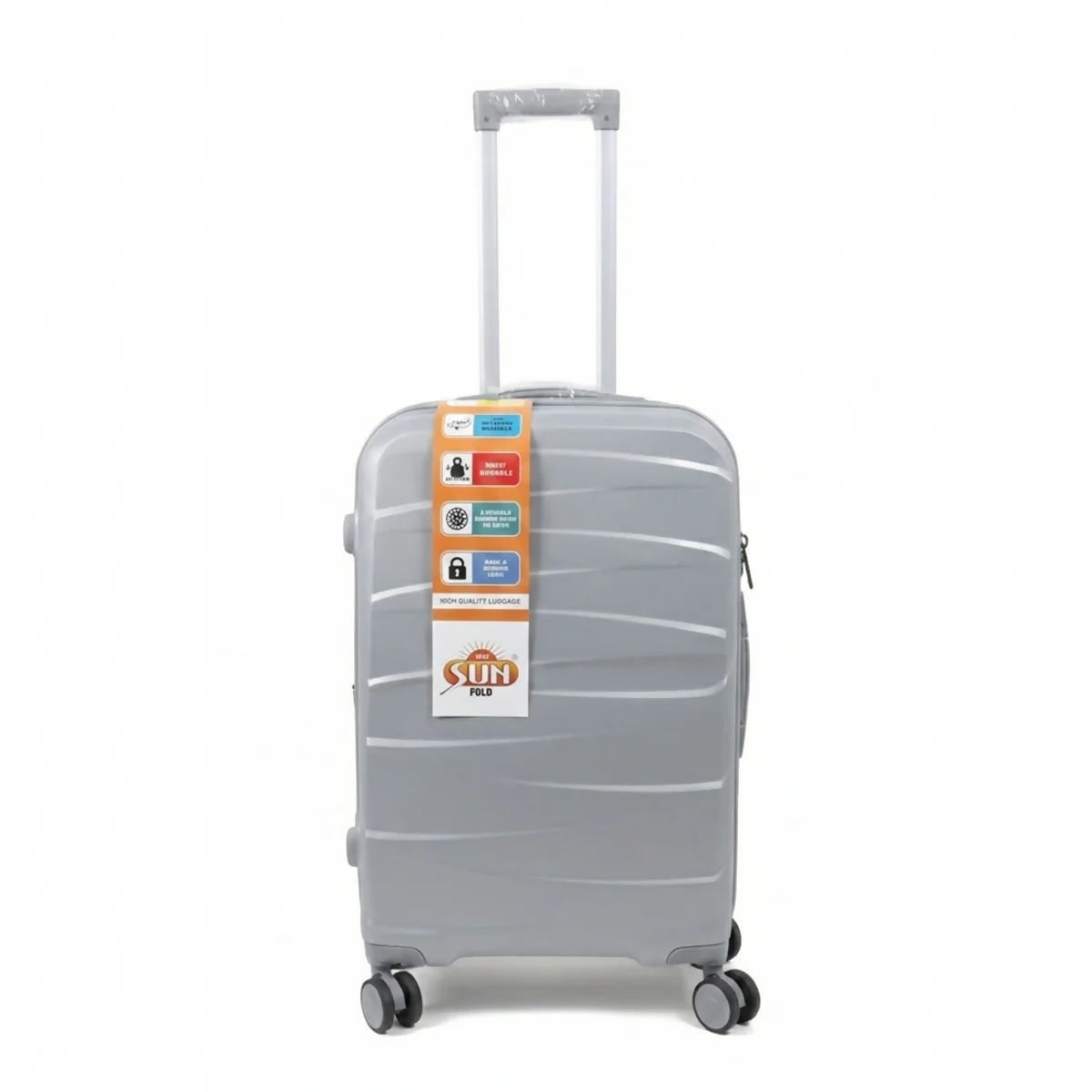 Premium Hard Shell Trolley Luggage Travel Suitcase with Spinner Wheels & Secure Lock - Image 15