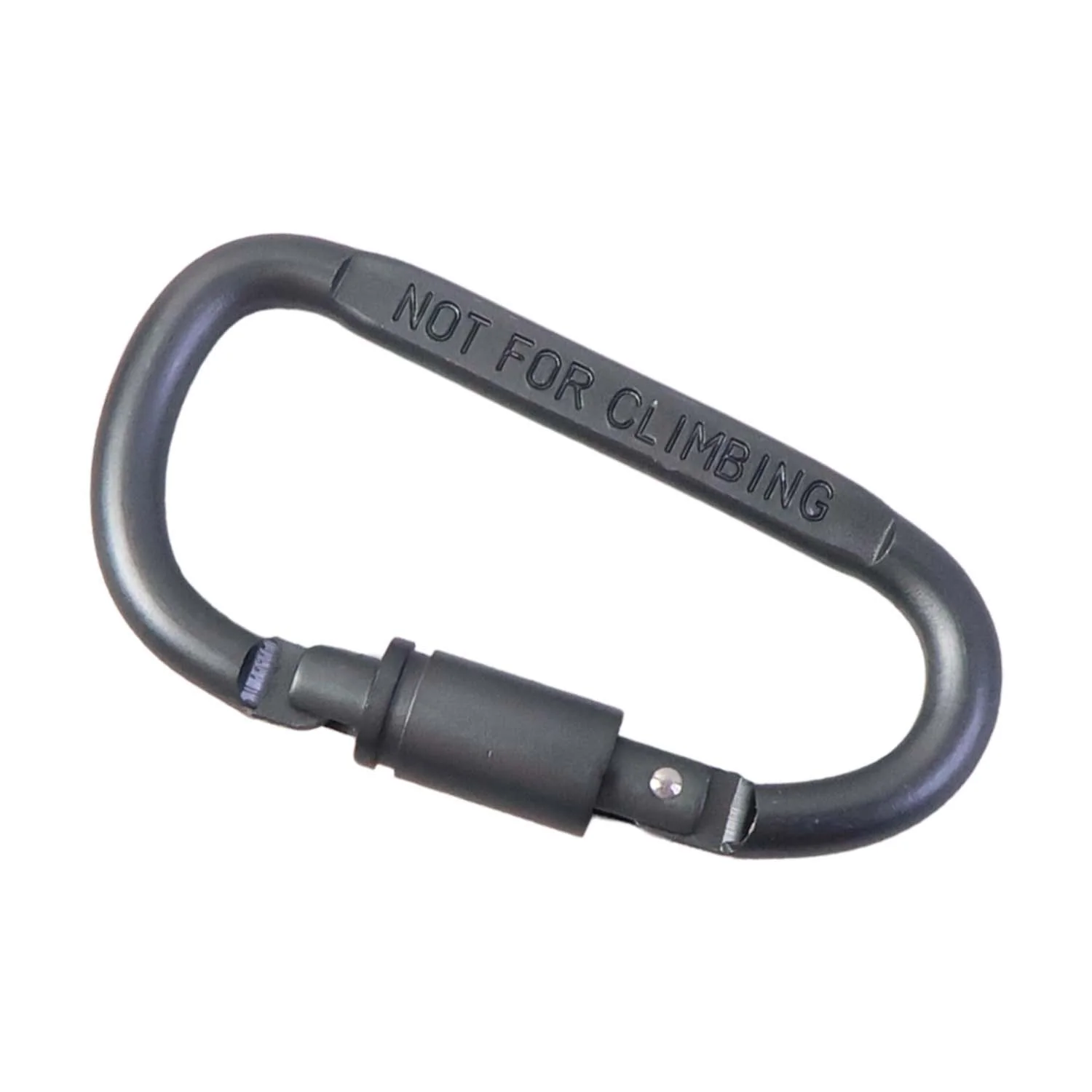 Premium Heavy-Duty Metal Carabiner Hook with Screw Lock (1 Pc) - Image 5