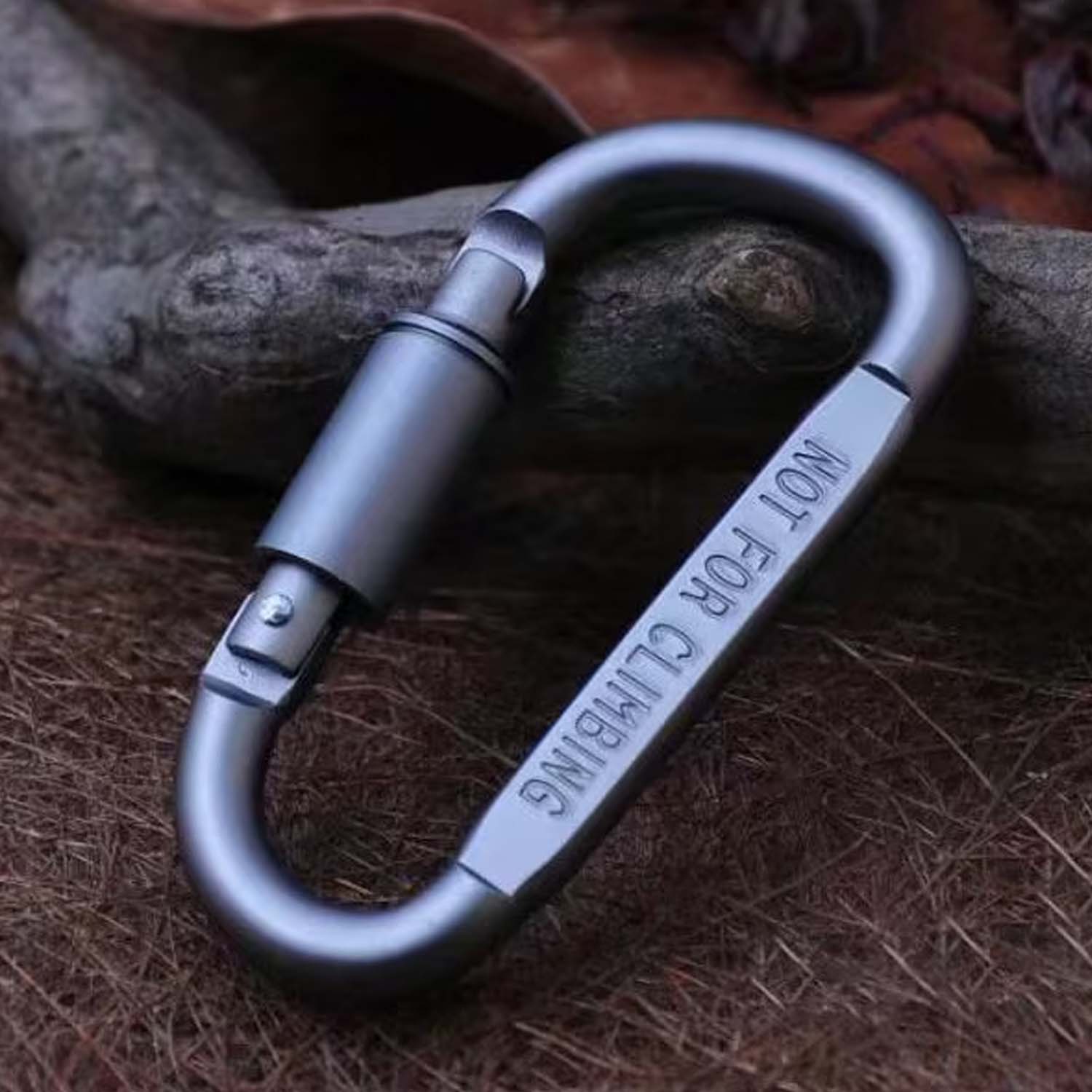 Premium Heavy-Duty Metal Carabiner Hook with Screw Lock (1 Pc) - Image 6