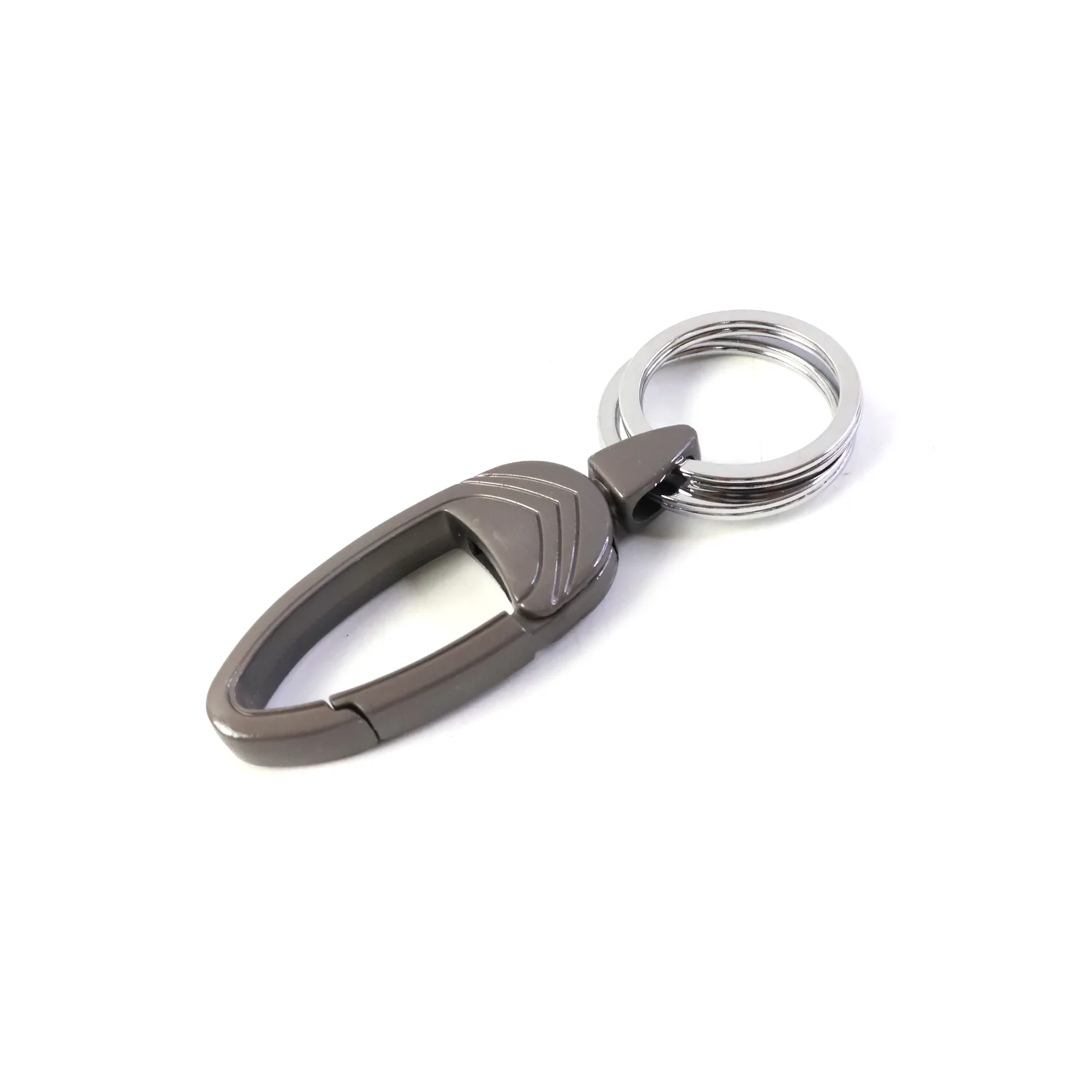Premium Heavy Duty Metal Carabiner Keychain with Key Ring Clip Hook (1 Pc) - Image 4