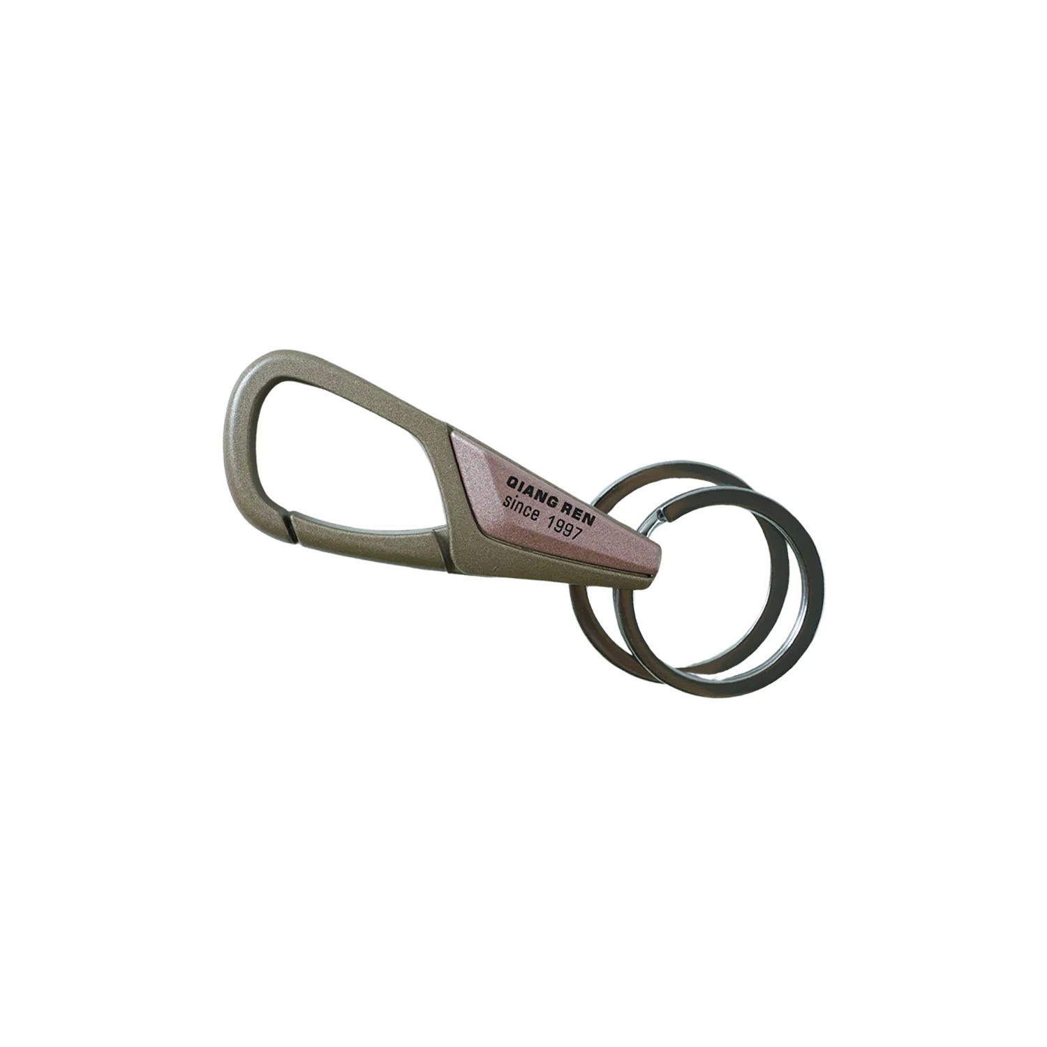 Premium Heavy Duty Metal Key Holder with Locking Carabiner Clip (1 Pc) - Image 5