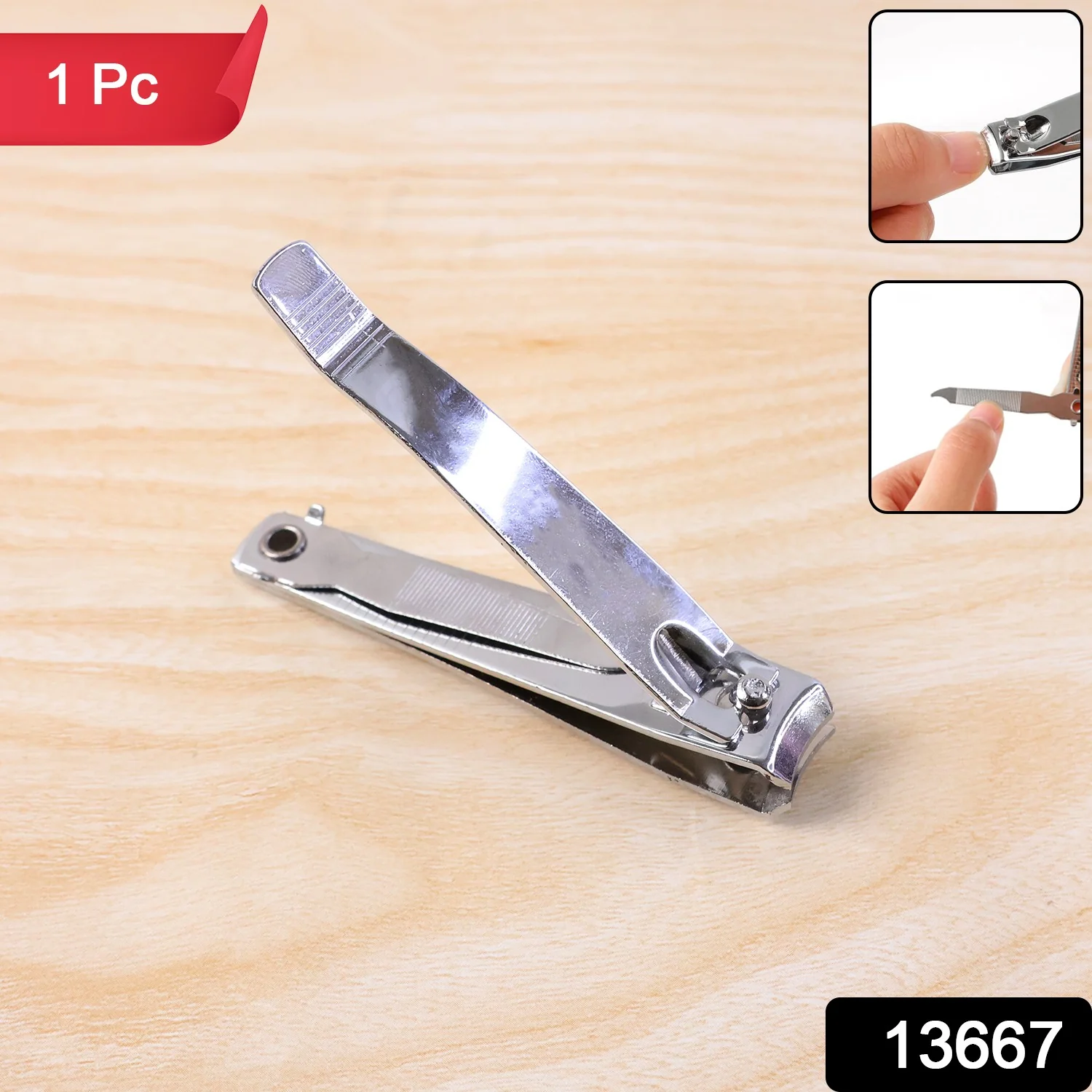 Premium Heavy-Duty Stainless Steel Nail Cutter (1 Pc) - Image 2