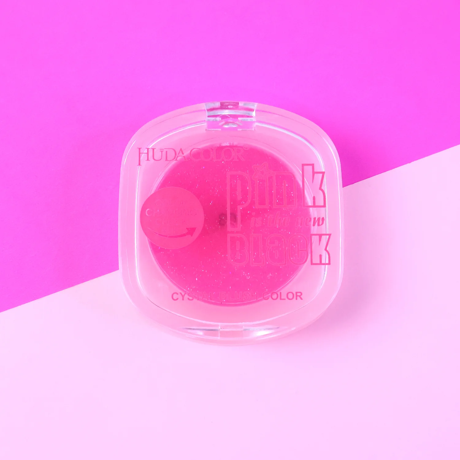 Premium Huda Color Crystal Blush (1 Pc) - Image 7