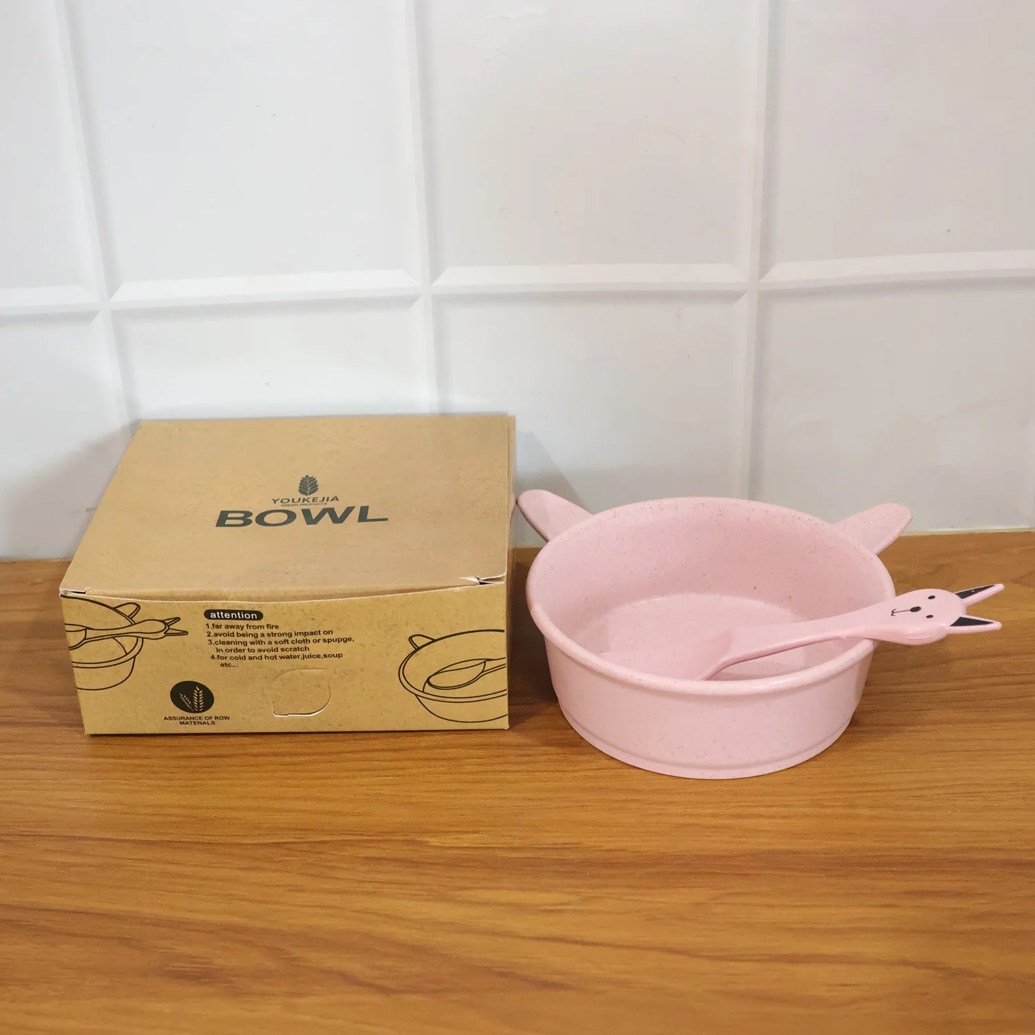Premium Kids Feeding Bowl with Cute Spoon (1 Set, 240ML) - Image 8