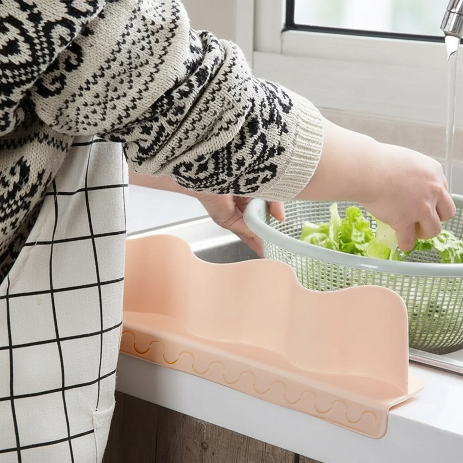 Premium Kitchen Sink Splash Guard (1 Pc / 49 Cm Long) - Image 7