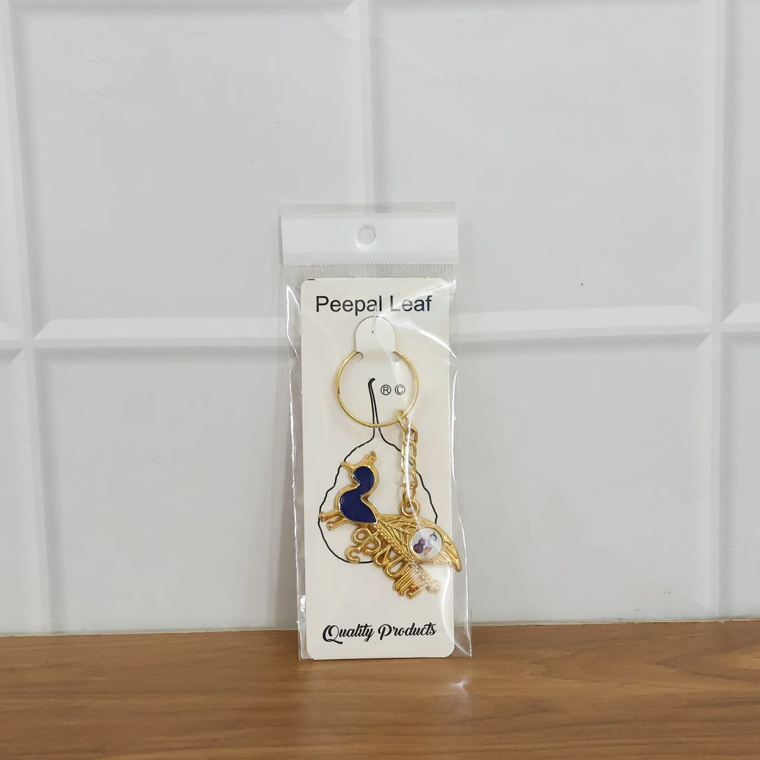 Premium Krishna-Themed Decorative Metal Keychain - Image 7