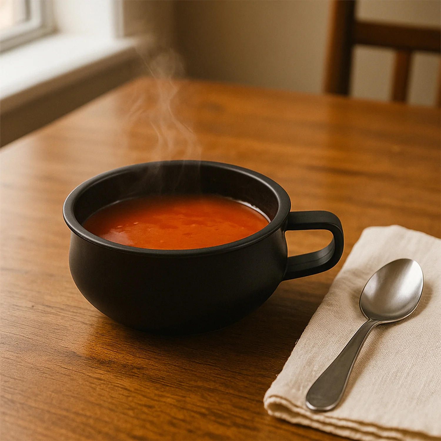 Premium Large-Capacity Deep Handle Bowl (1 Pc) - Image 4