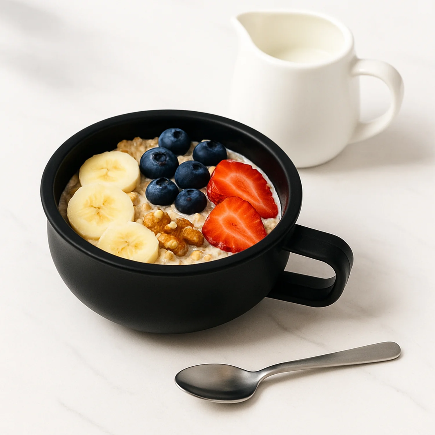 Premium Large-Capacity Deep Handle Bowl (1 Pc) - Image 8