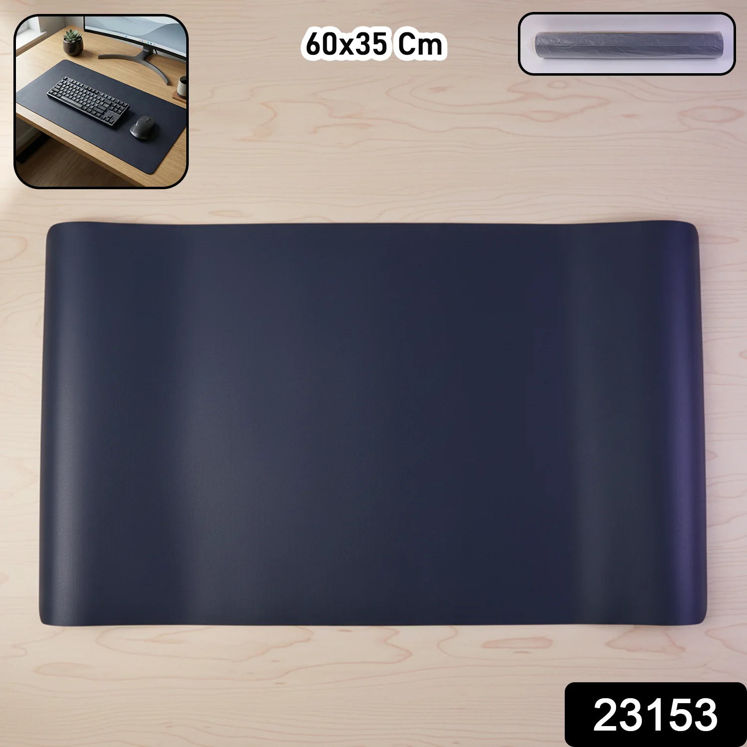 Premium Large Desk Mat Mouse Pad (1 Pc, 60x35 Cm) - Image 2